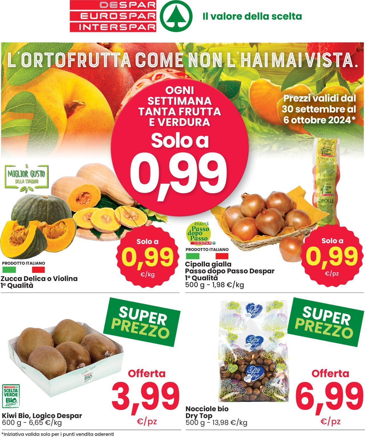 Eurospar volantino 30/09/2024 - 06/10/2024 5