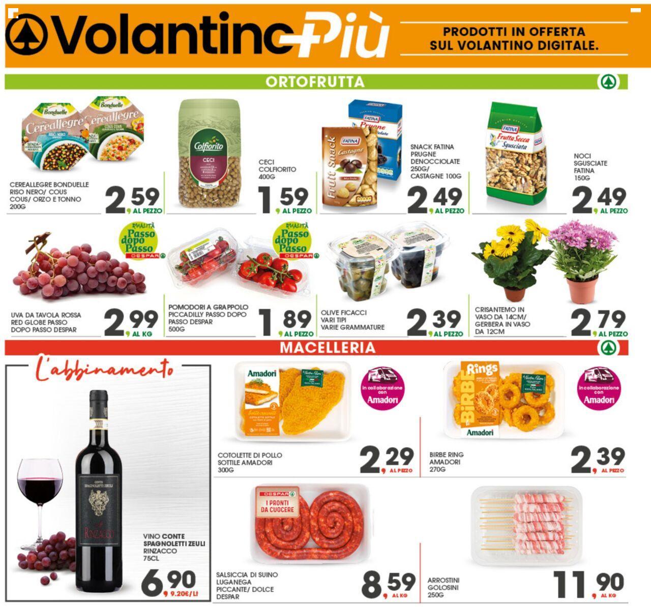 Eurospar volantino 14/10/2024 - 19/10/2024 16