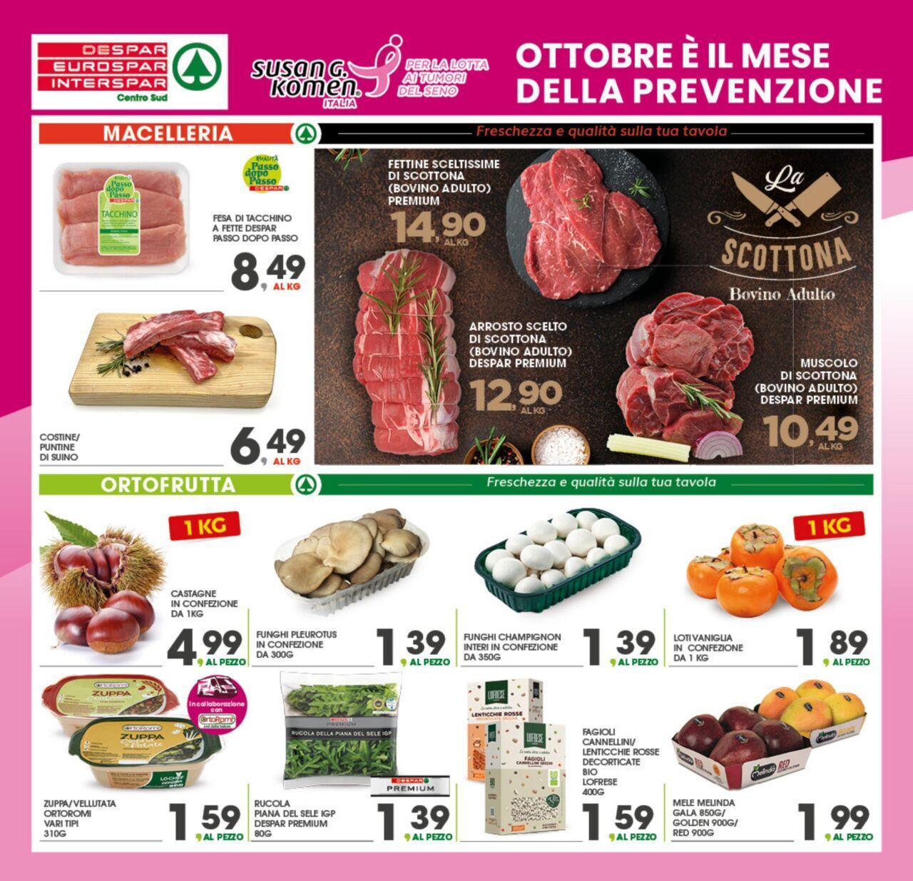 Eurospar volantino 14/10/2024 - 19/10/2024 4