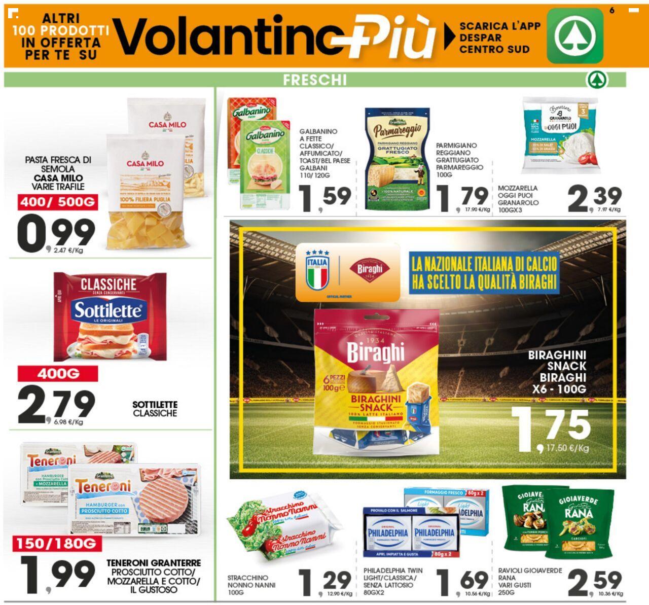 Eurospar volantino 14/10/2024 - 19/10/2024 6