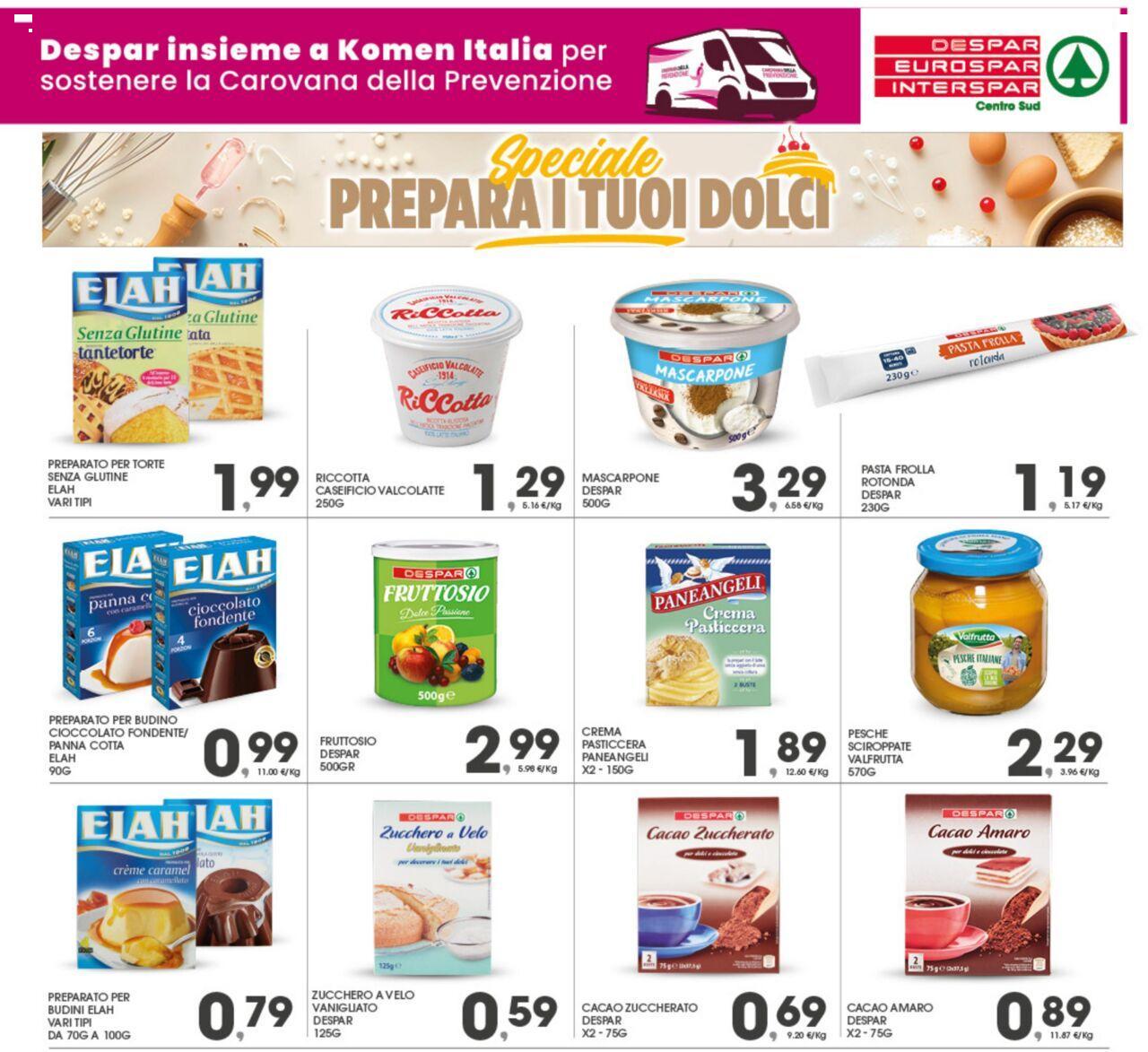 Eurospar volantino 14/10/2024 - 19/10/2024 19