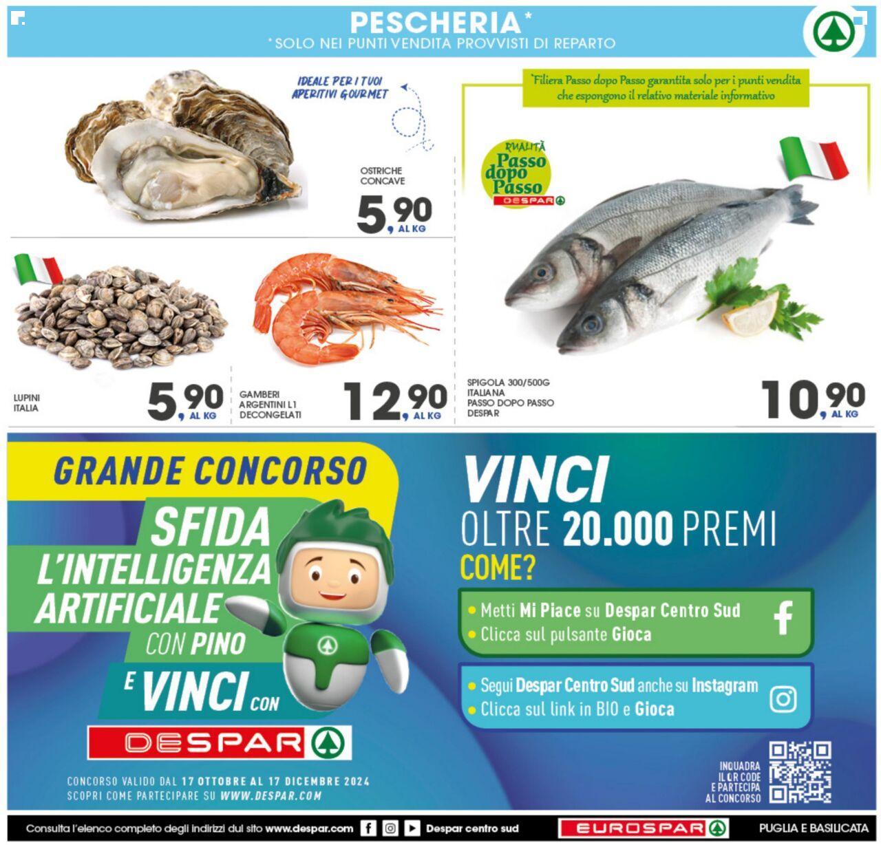 Eurospar volantino 14/10/2024 - 19/10/2024 12