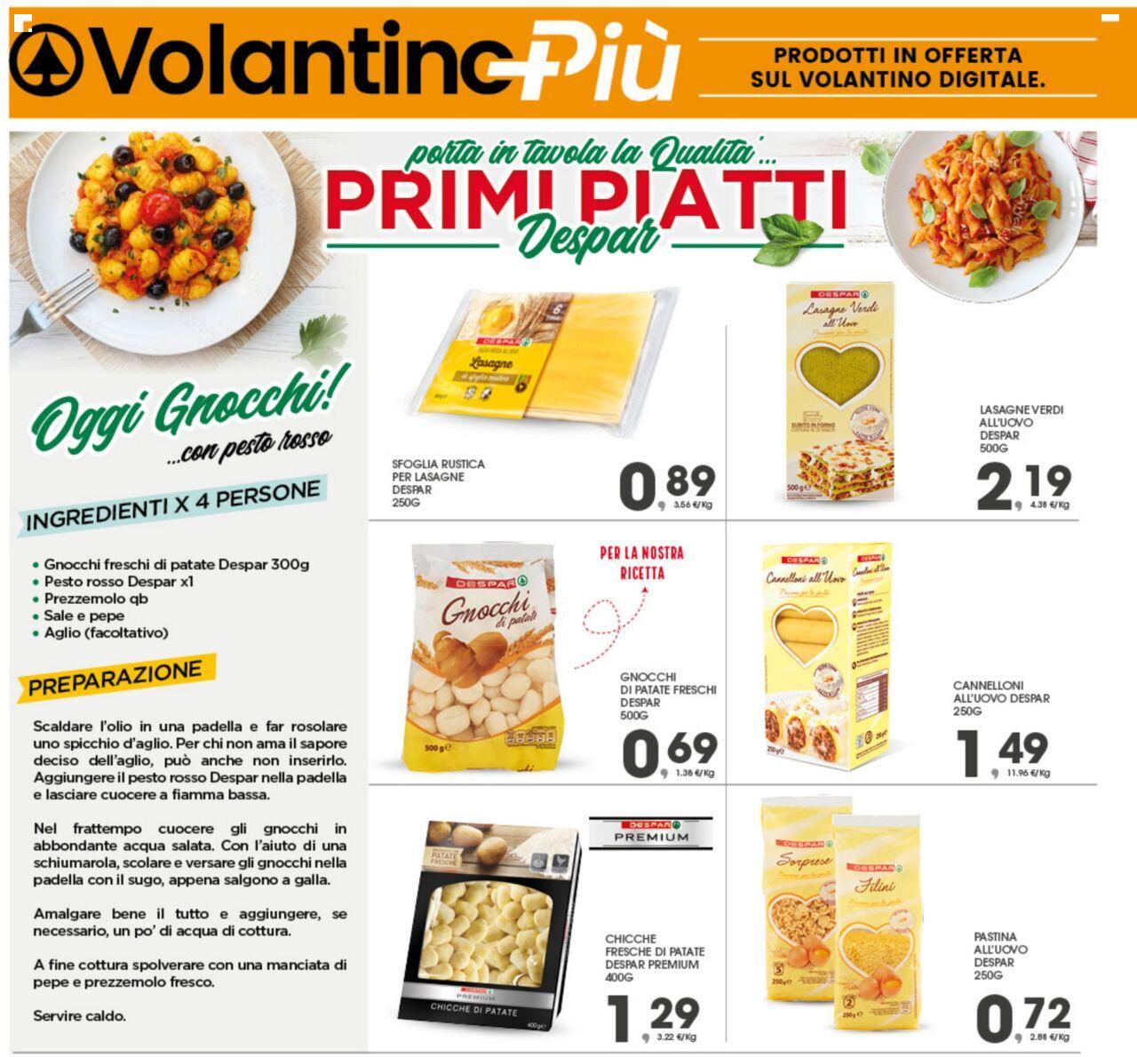 Eurospar volantino 14/10/2024 - 19/10/2024 20