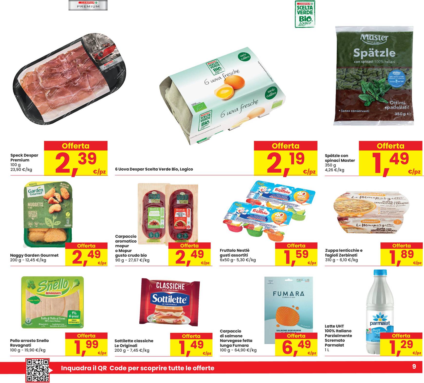 Volantino Eurospar valido dal 17.10. al 30.10. 9