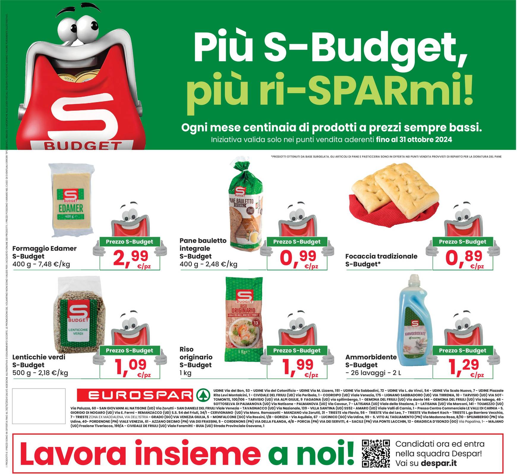 Volantino Eurospar valido dal 17.10. al 30.10. 28