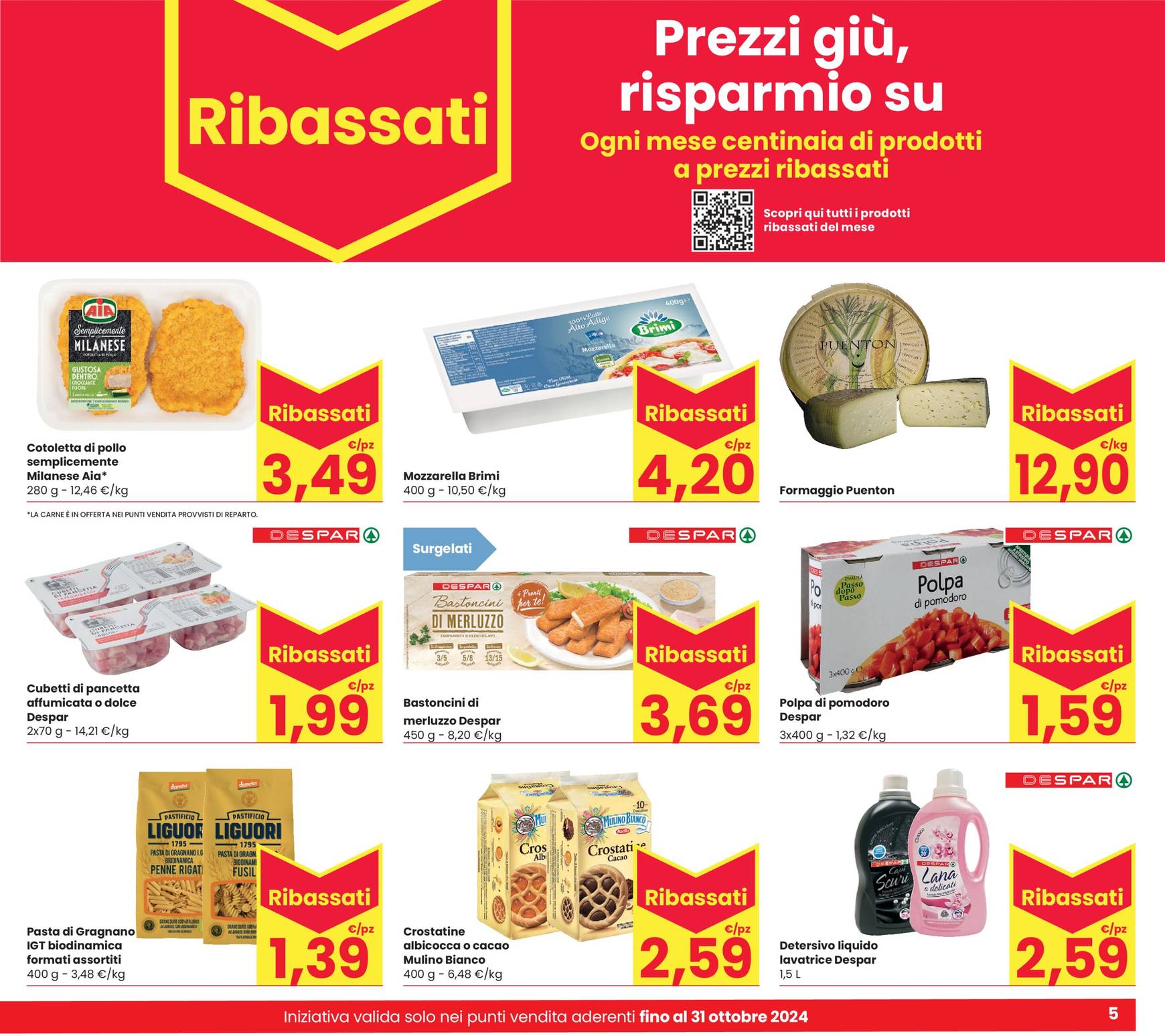 Volantino Eurospar valido dal 17.10. al 30.10. 5