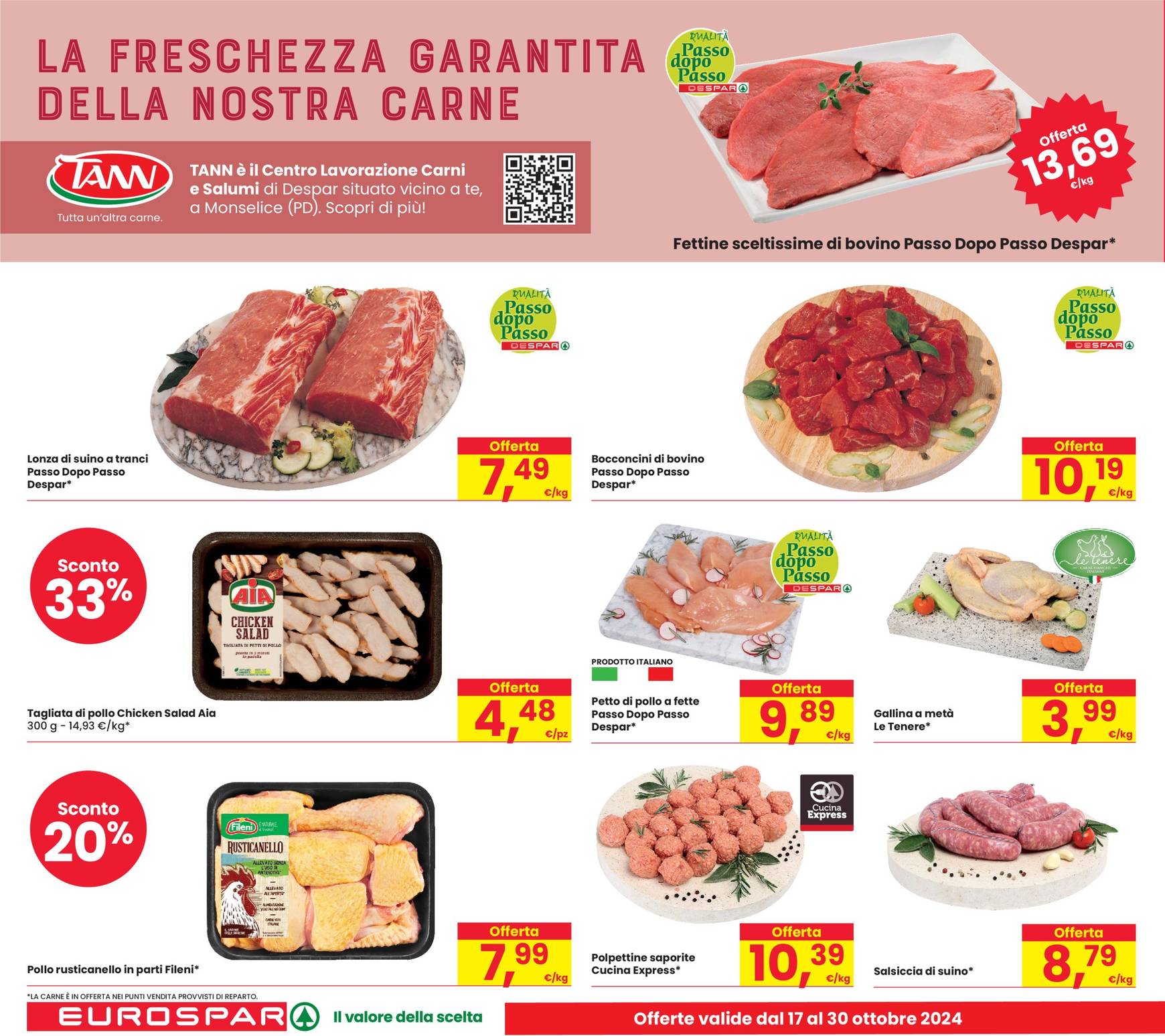 Volantino Eurospar valido dal 17.10. al 30.10. 4