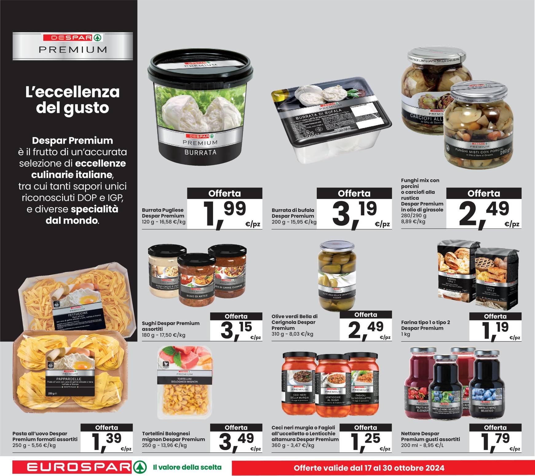 Volantino Eurospar valido dal 17.10. al 30.10. 8