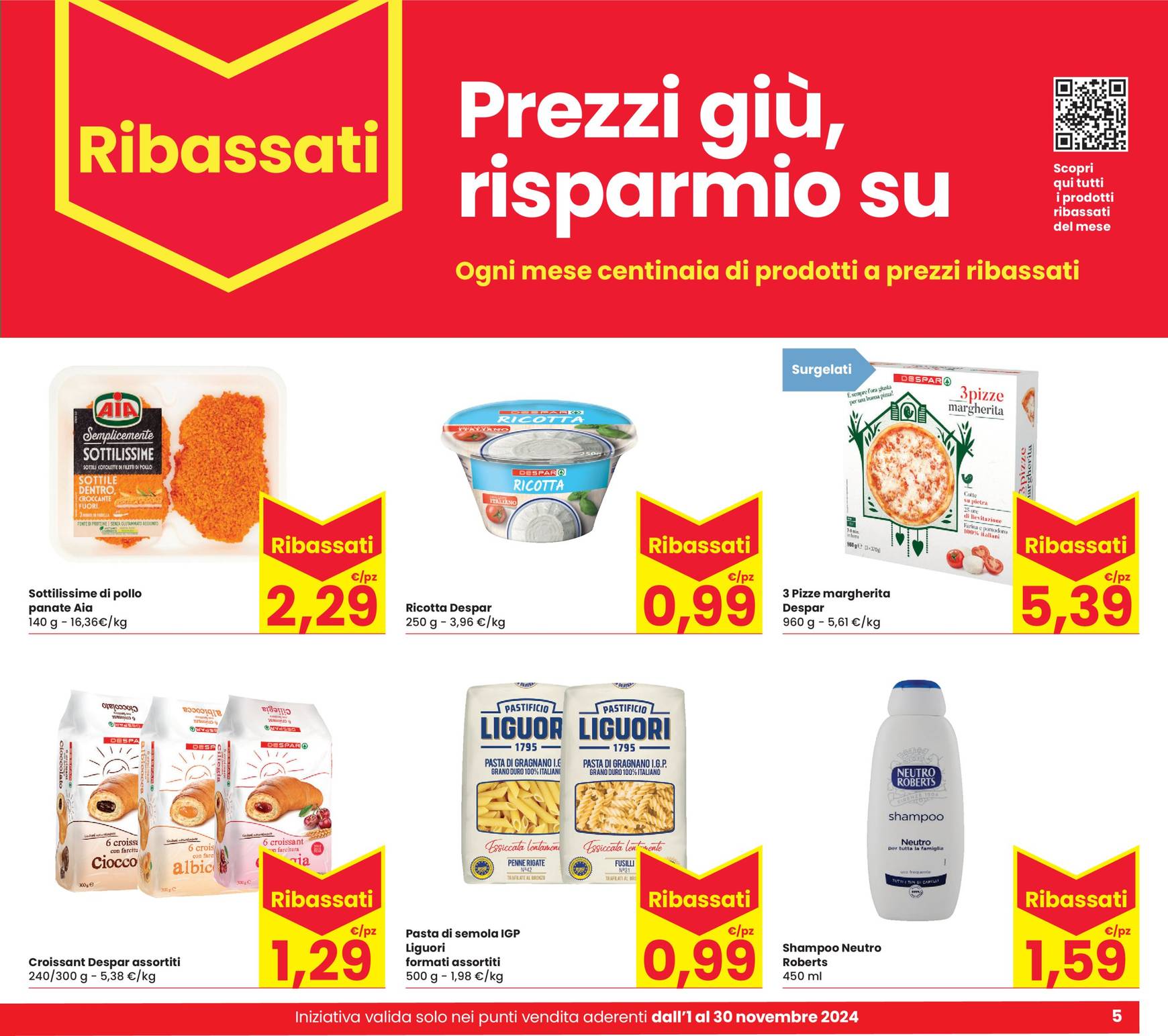 Volantino Eurospar valido dal 31.10. al 13.11. 5