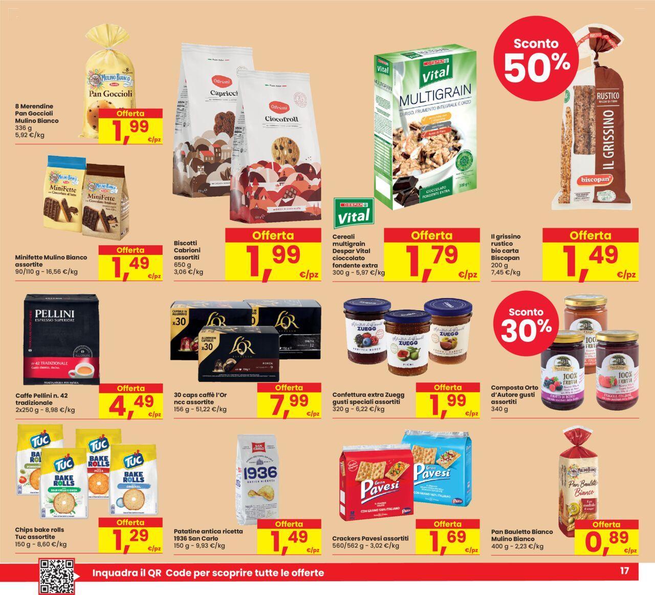 Eurospar volantino 17/10/2024 - 30/10/2024 17