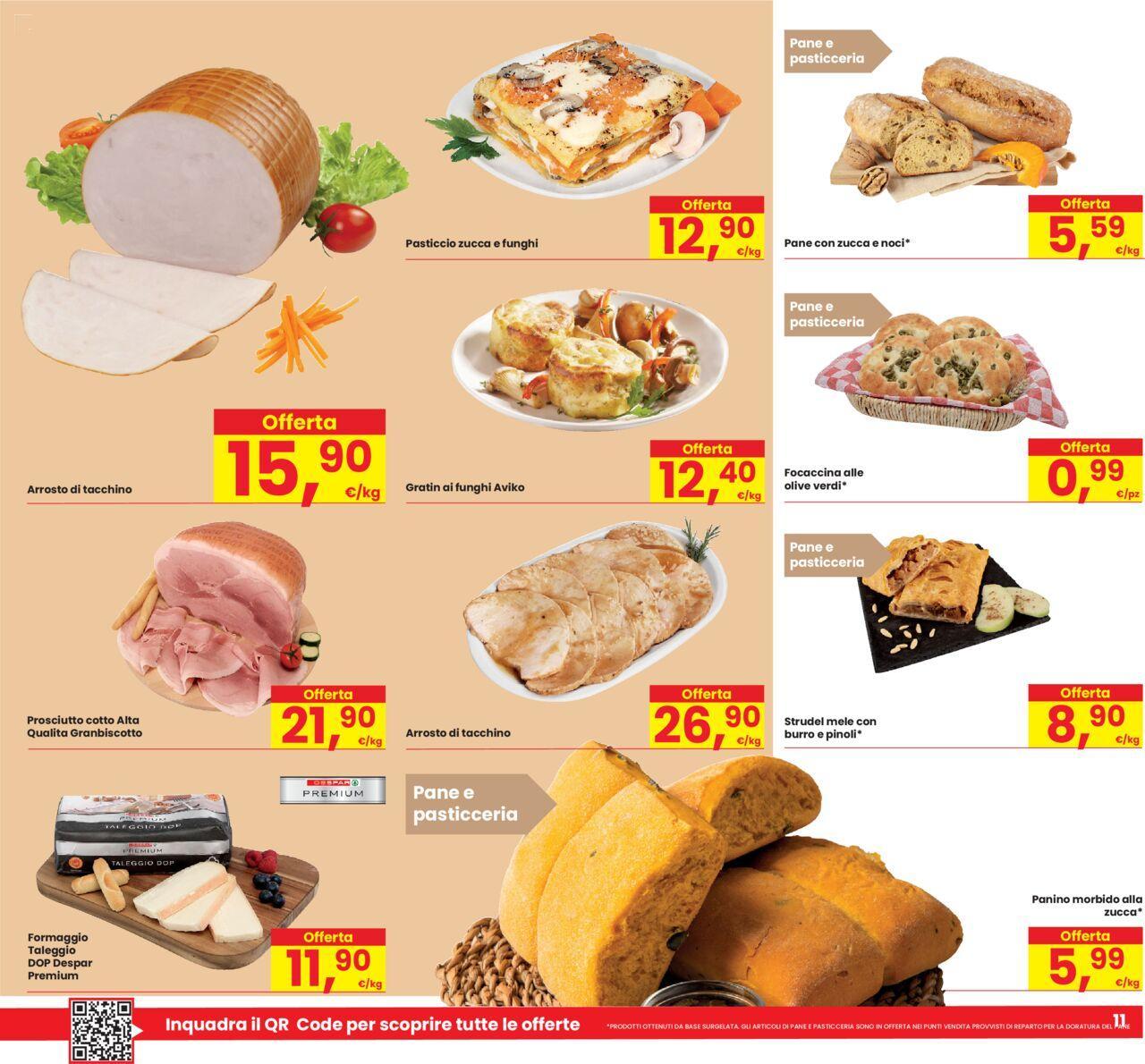 Eurospar volantino 17/10/2024 - 30/10/2024 11