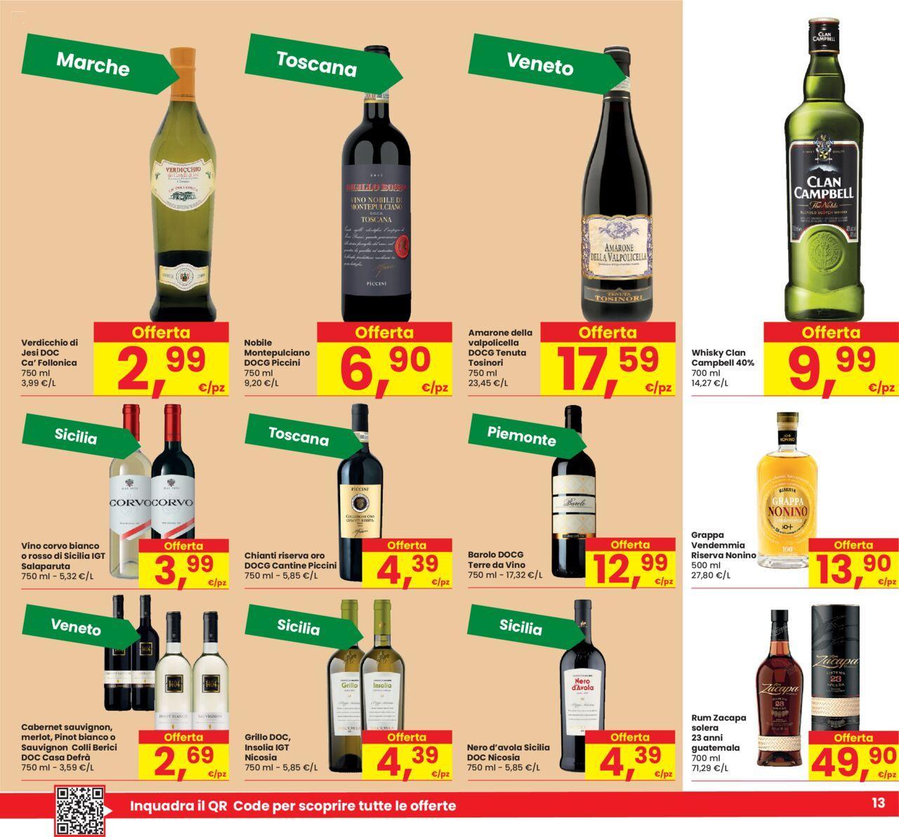 Eurospar volantino 17/10/2024 - 30/10/2024 13