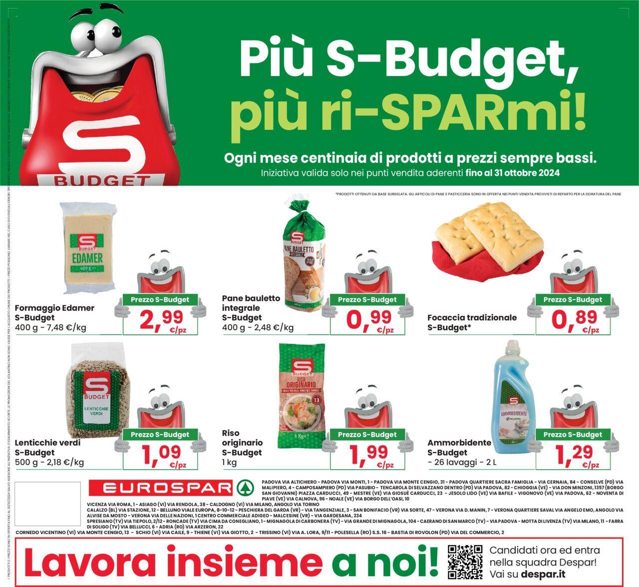 Eurospar volantino 17/10/2024 - 30/10/2024 28