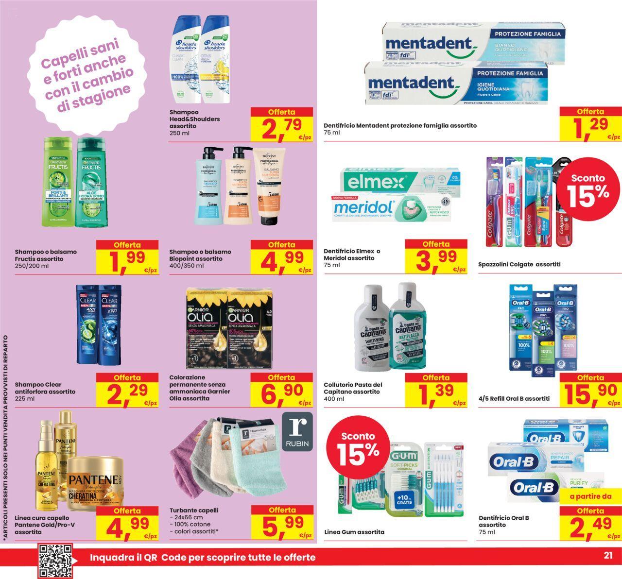 Eurospar volantino 17/10/2024 - 30/10/2024 21