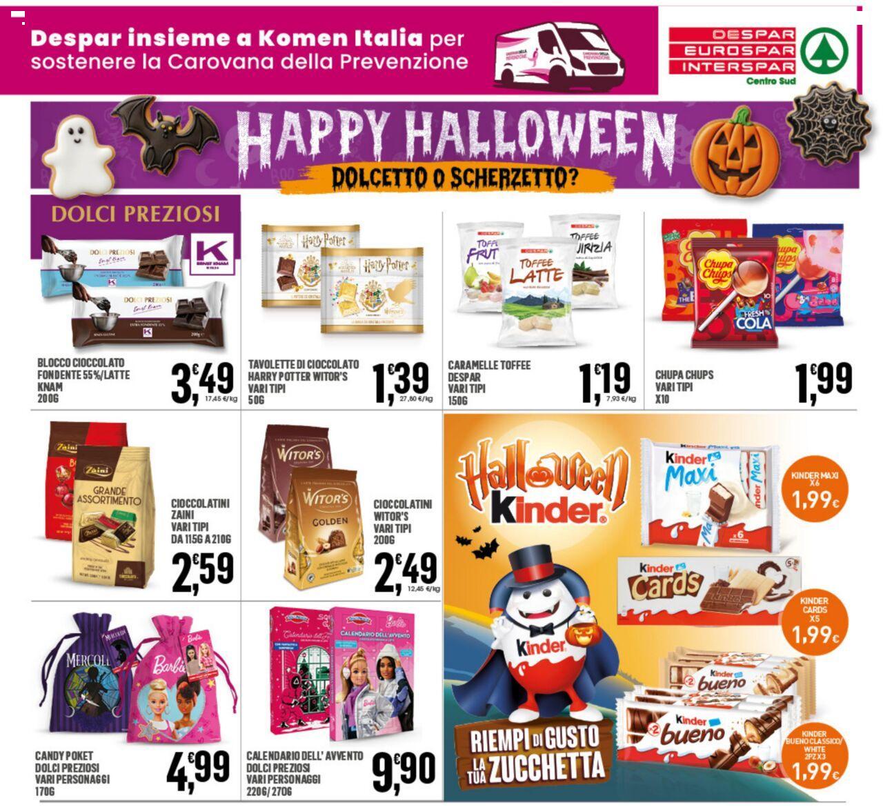 Eurospar volantino 24/10/2024 - 31/10/2024 19