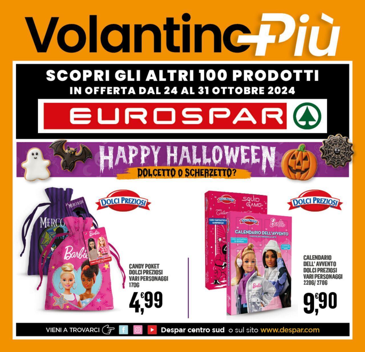 Eurospar volantino 24/10/2024 - 31/10/2024 13