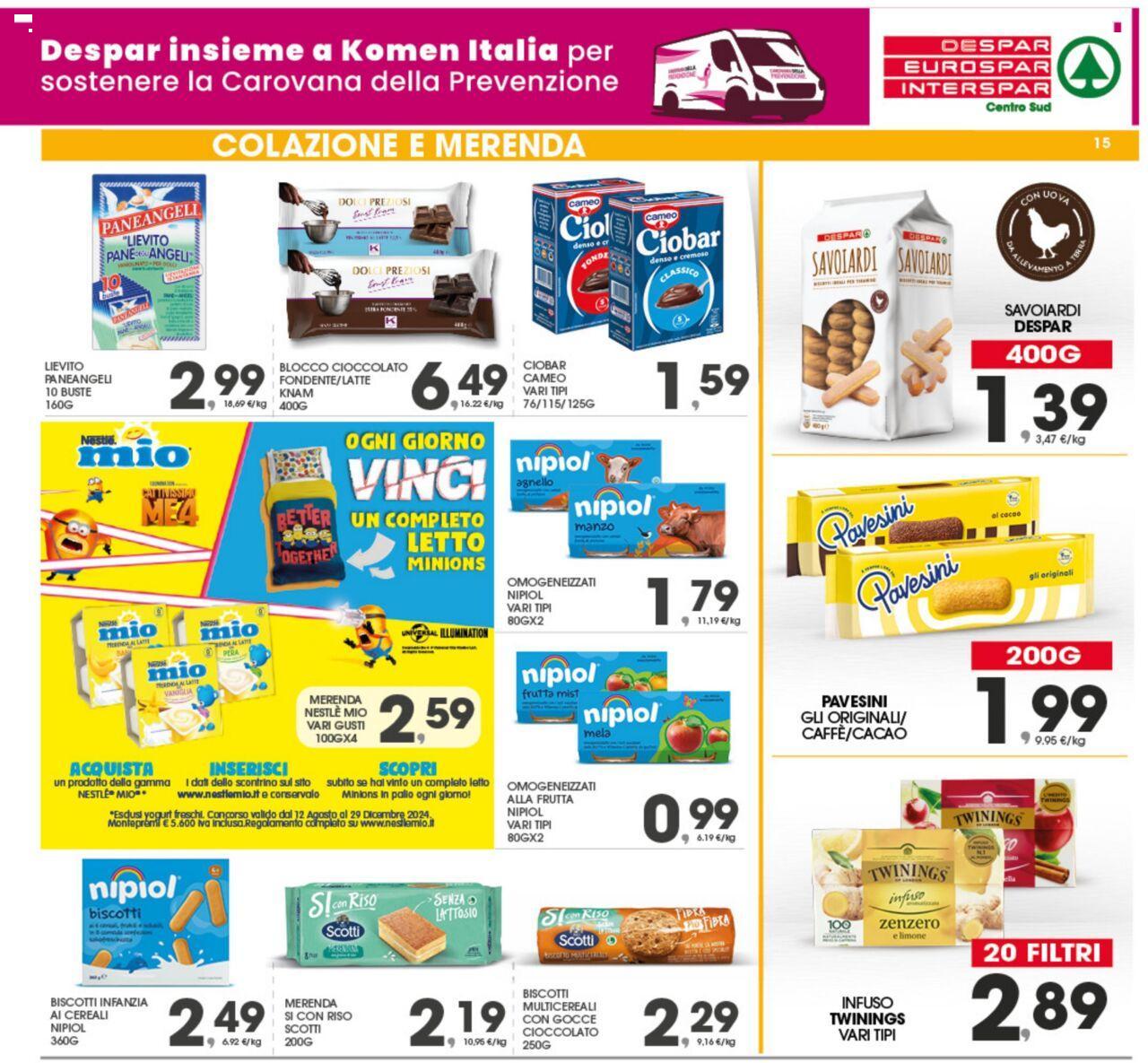 Eurospar volantino 24/10/2024 - 31/10/2024 15