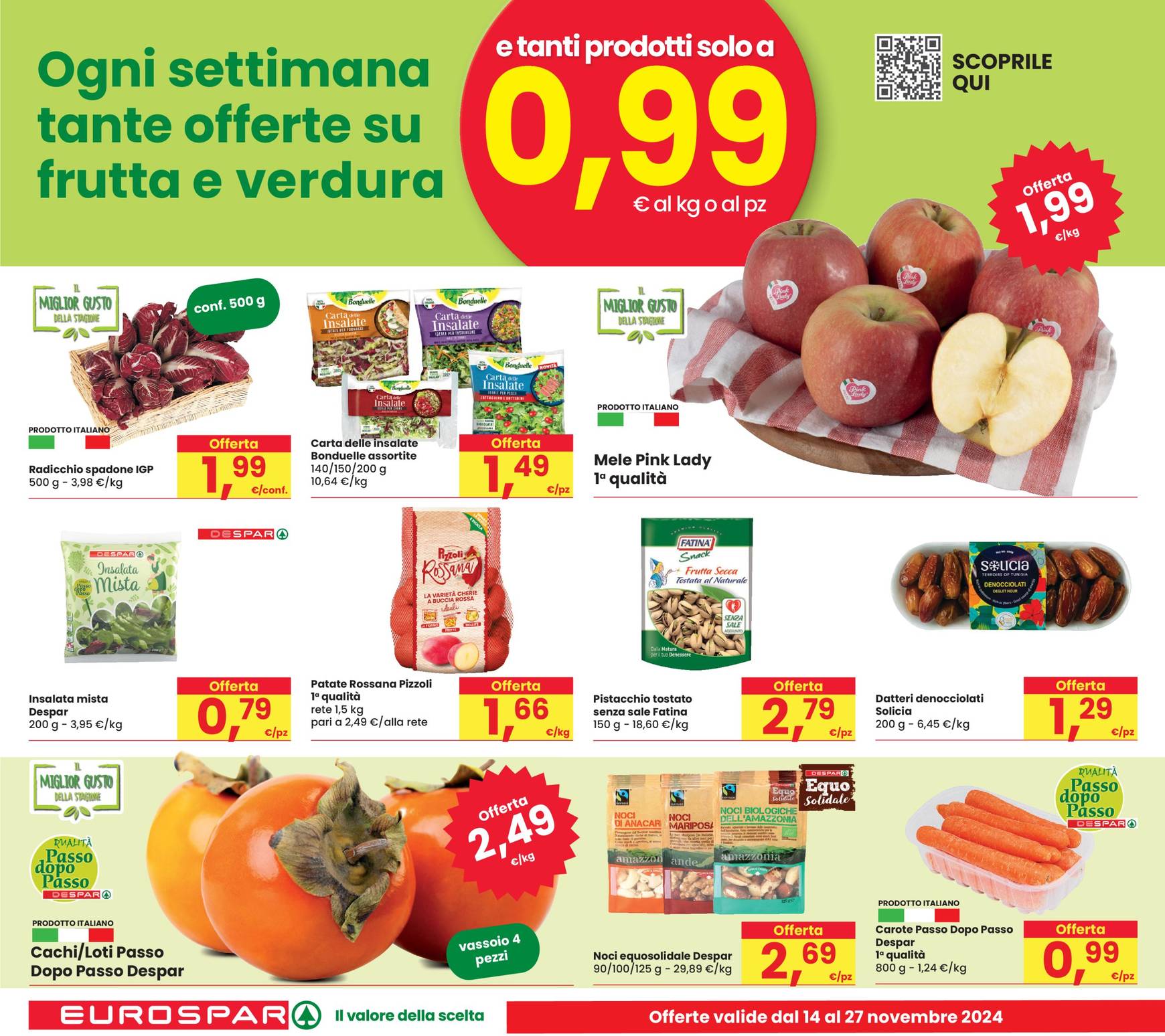 Volantino Eurospar valido dal 14.11. al 27.11. 8