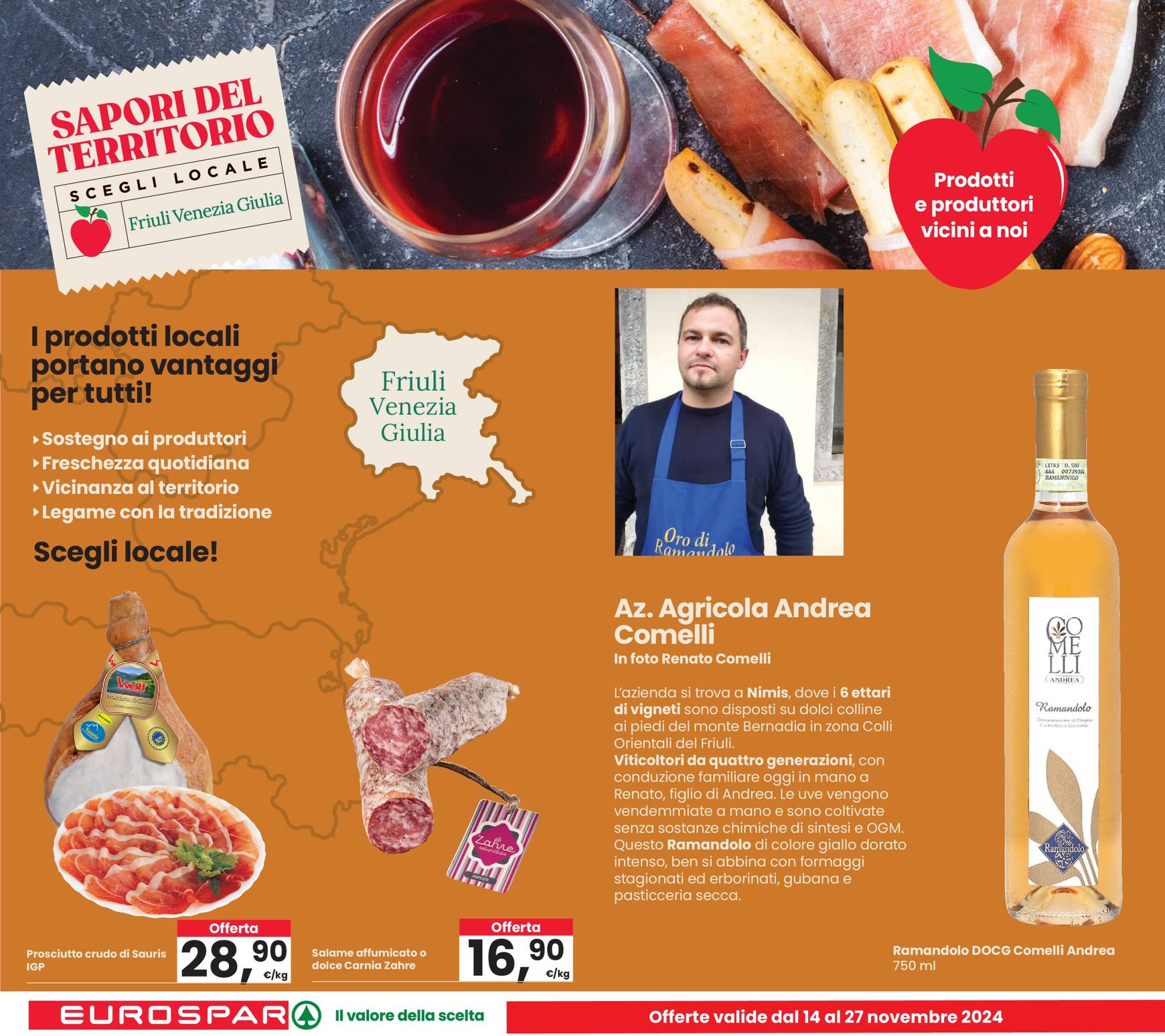 Volantino Eurospar valido dal 14.11. al 27.11. 14