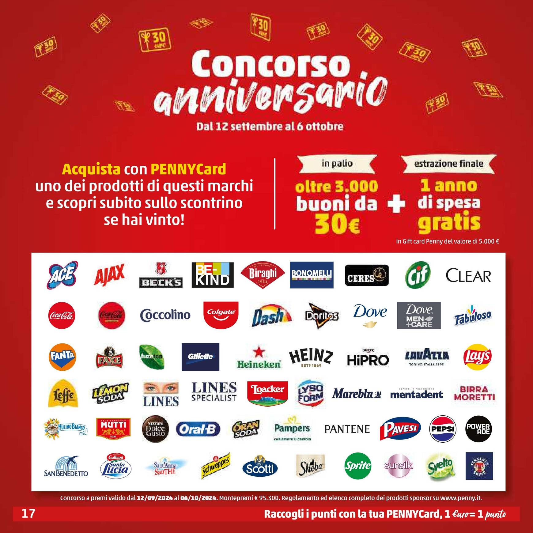 Nuovo volantino PENNY - Festeggiamo 30 anni insieme 26.09. - 06.10. 17