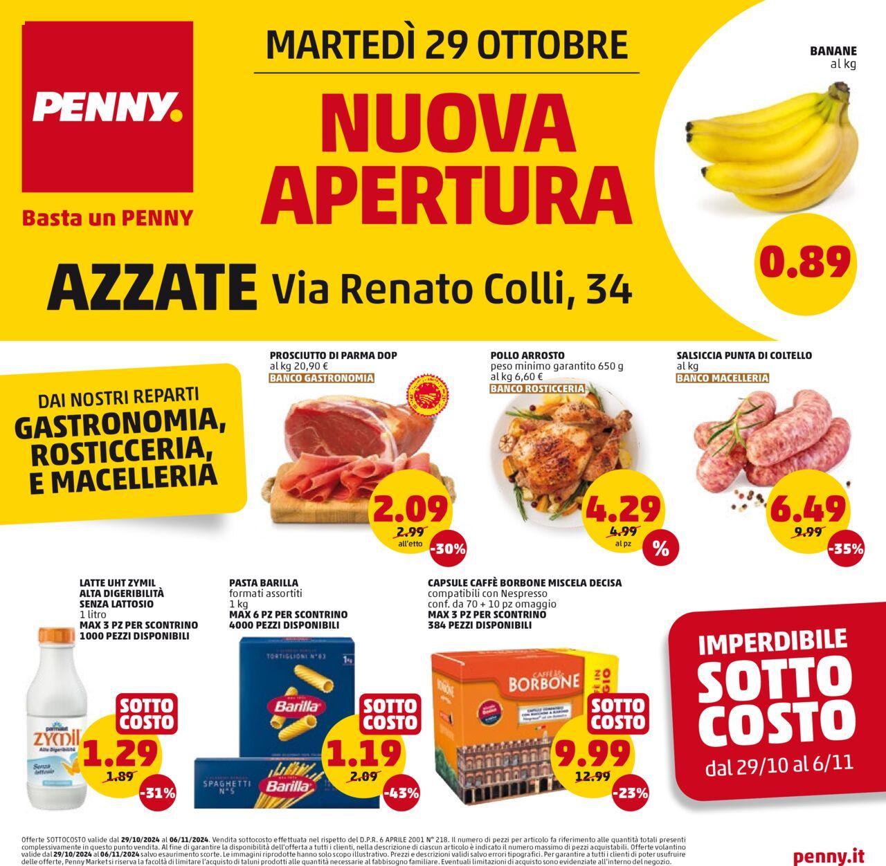 Volantino PENNY 29/10/2024 - 06/11/2024