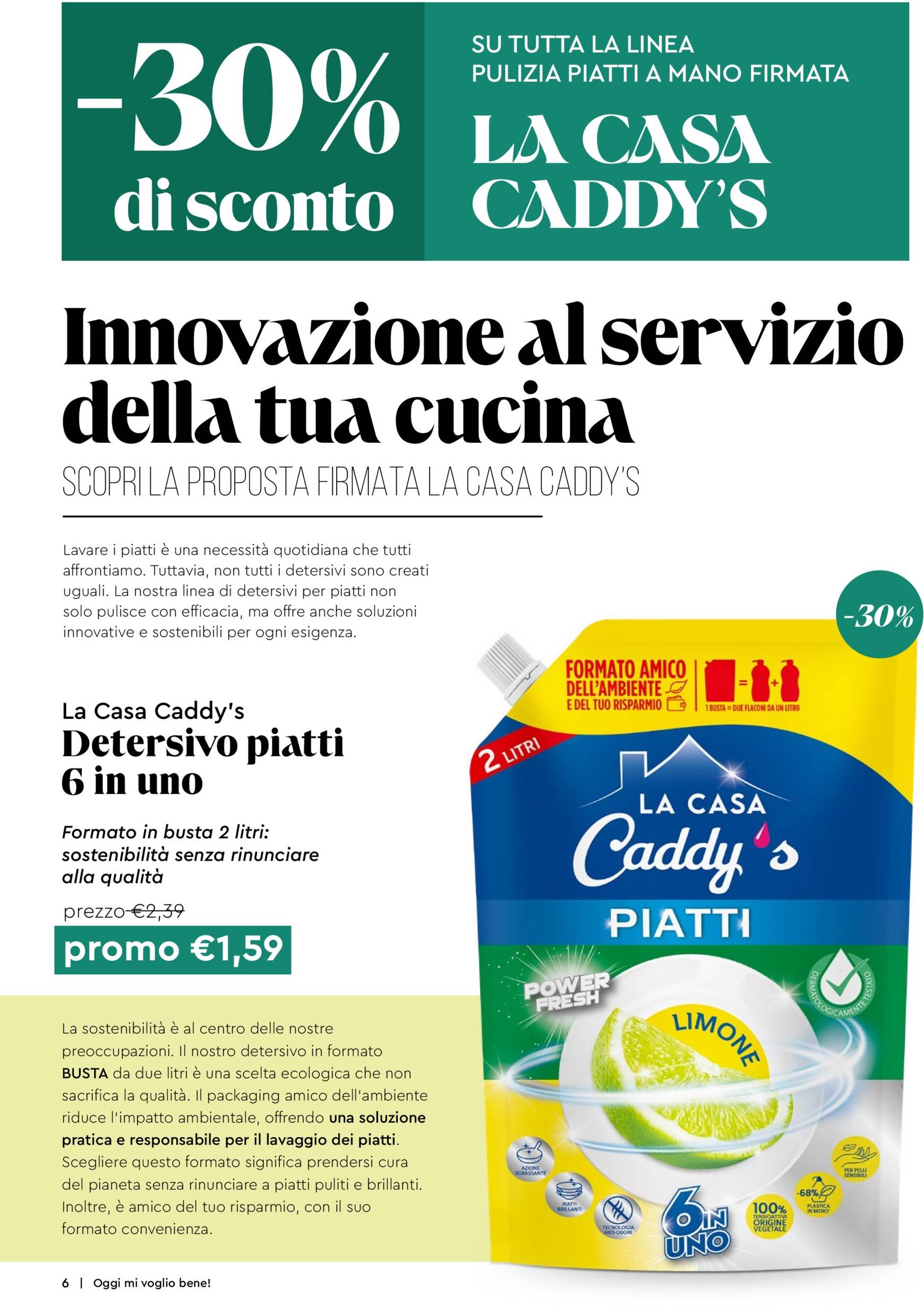 Volantino Caddy's valido dal 01.10. al 31.10. 6