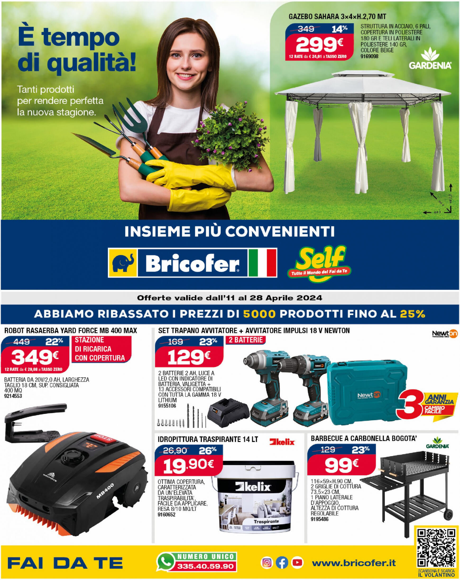 Nuovo volantino Bricofer 11.04. - 28.04.