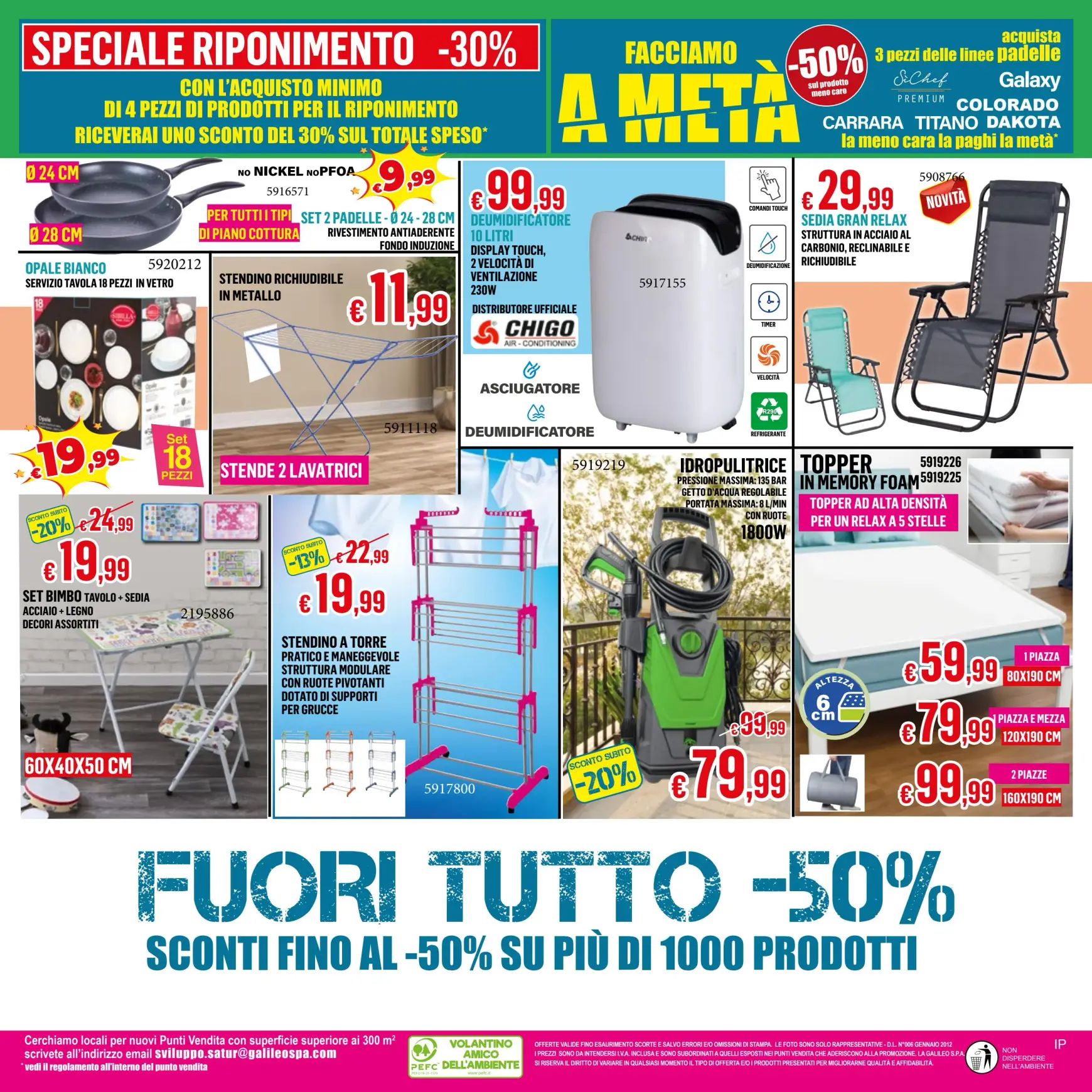 Nuovo volantino Satur 04.09. - 24.09. 16