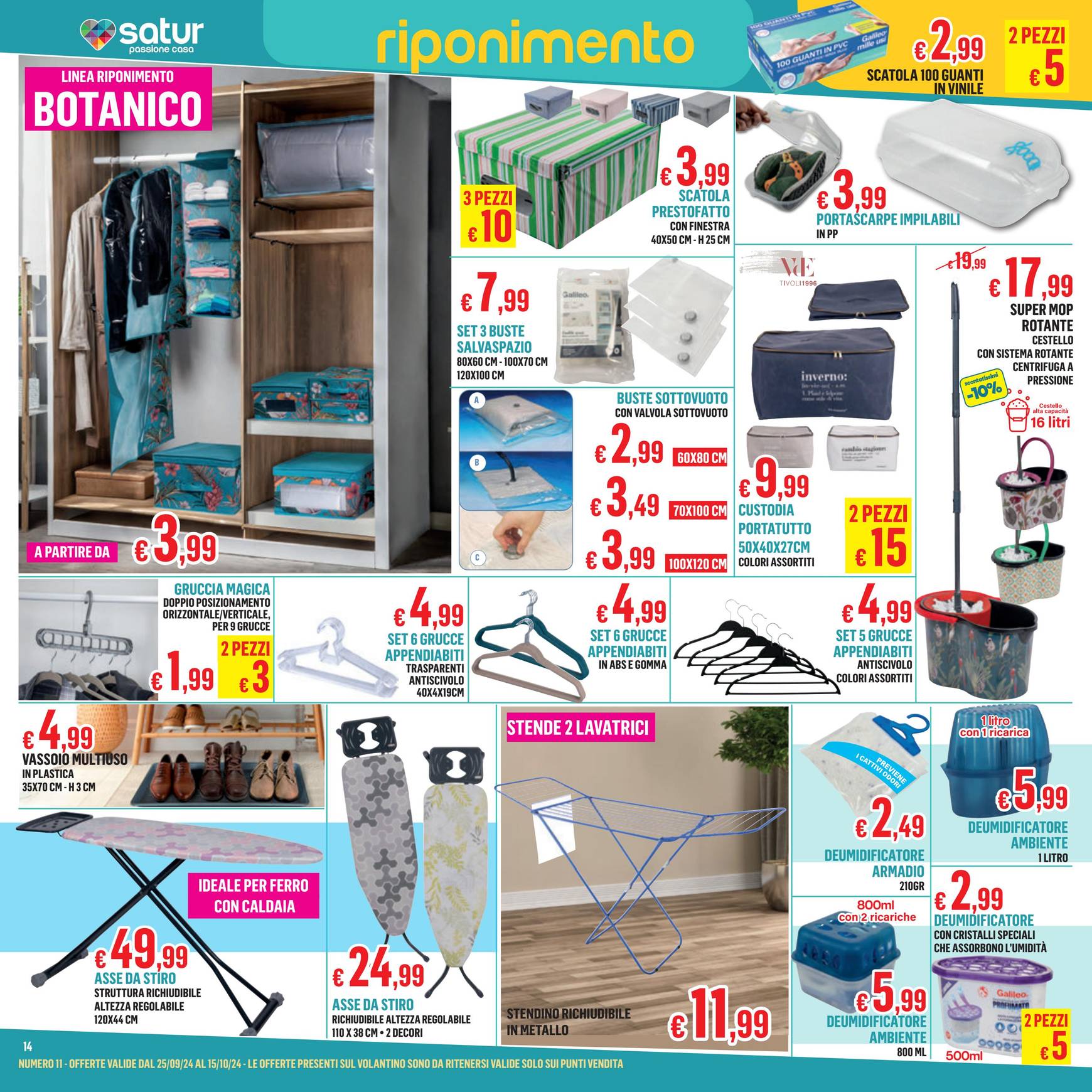 Nuovo volantino Satur 25.09. - 15.10. 14