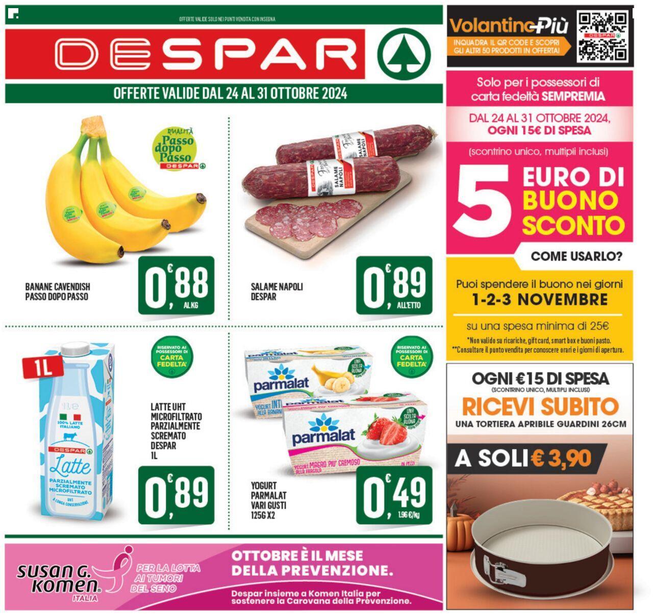 Despar volantino 24/10/2024 - 31/10/2024