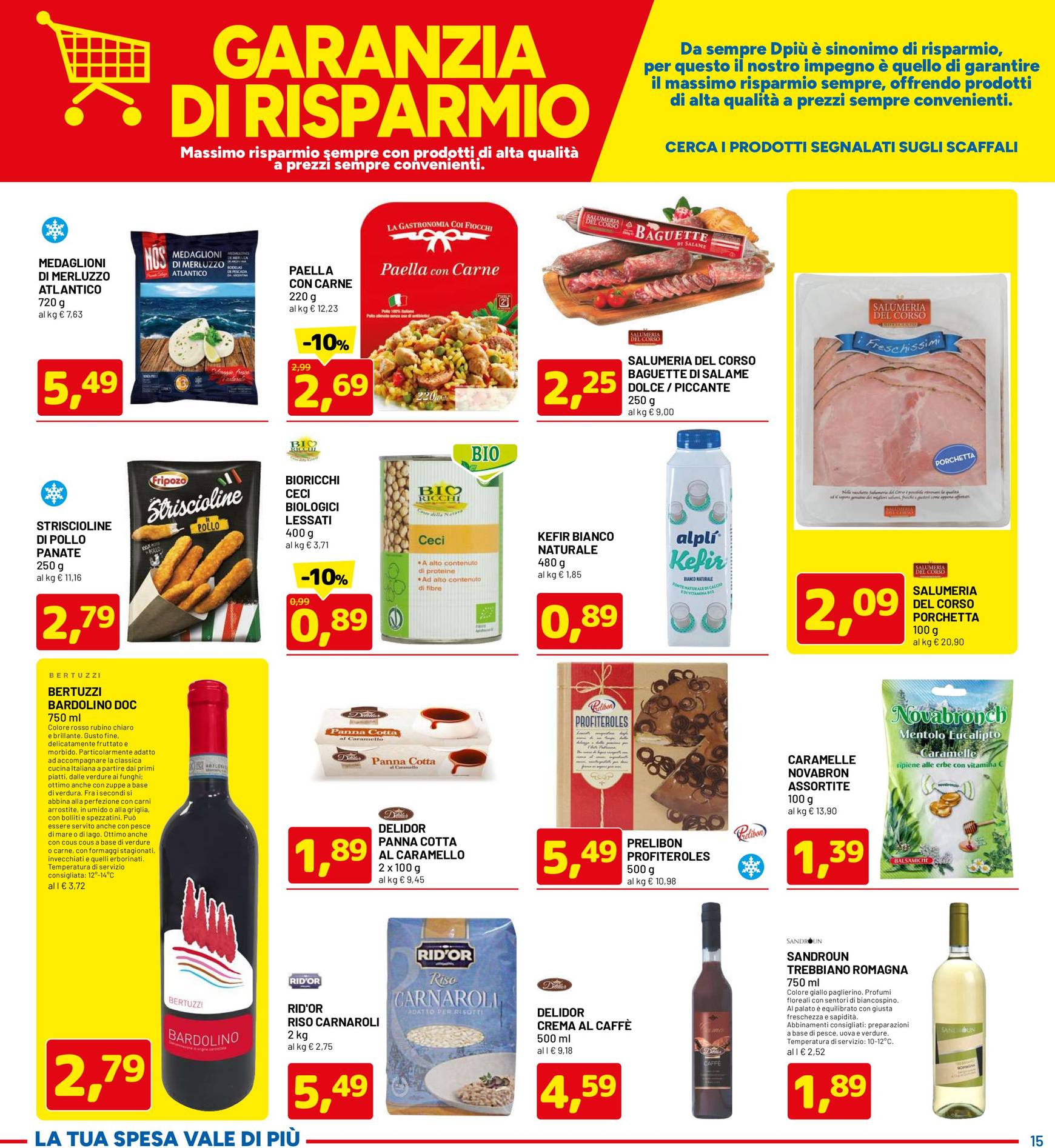 Volantino DPiù - Black Friday valido dal 18.11. al 01.12. 15