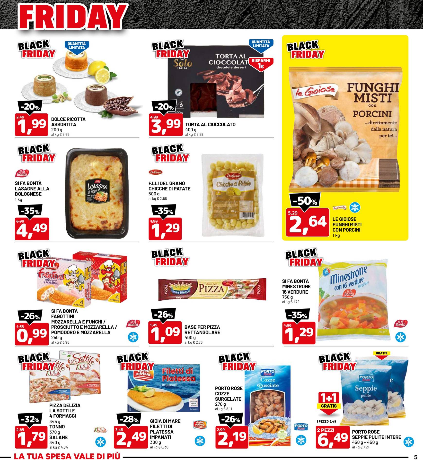 Volantino DPiù - Black Friday valido dal 18.11. al 01.12. 5