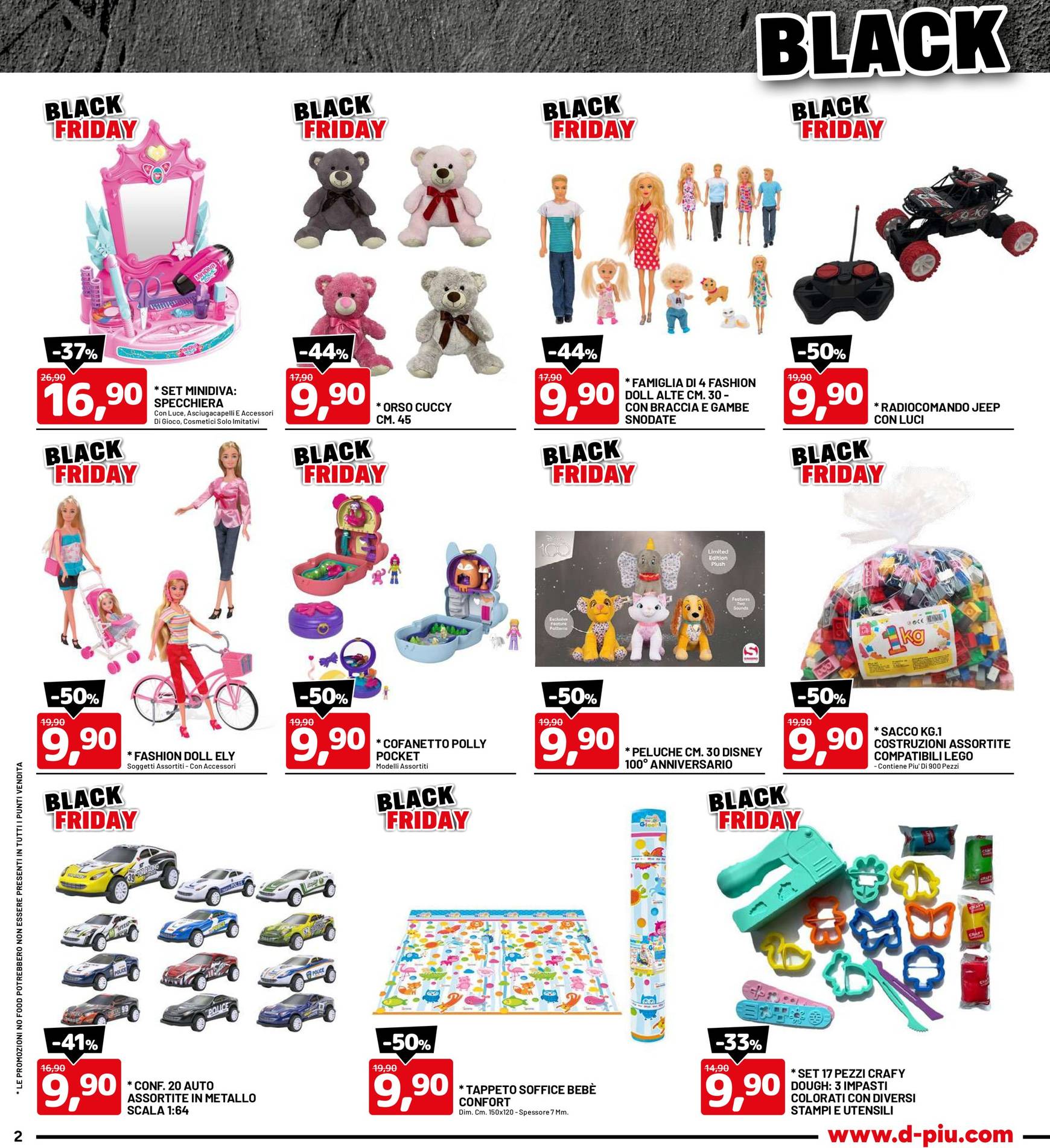 Volantino DPiù - Black Friday valido dal 18.11. al 01.12. 2