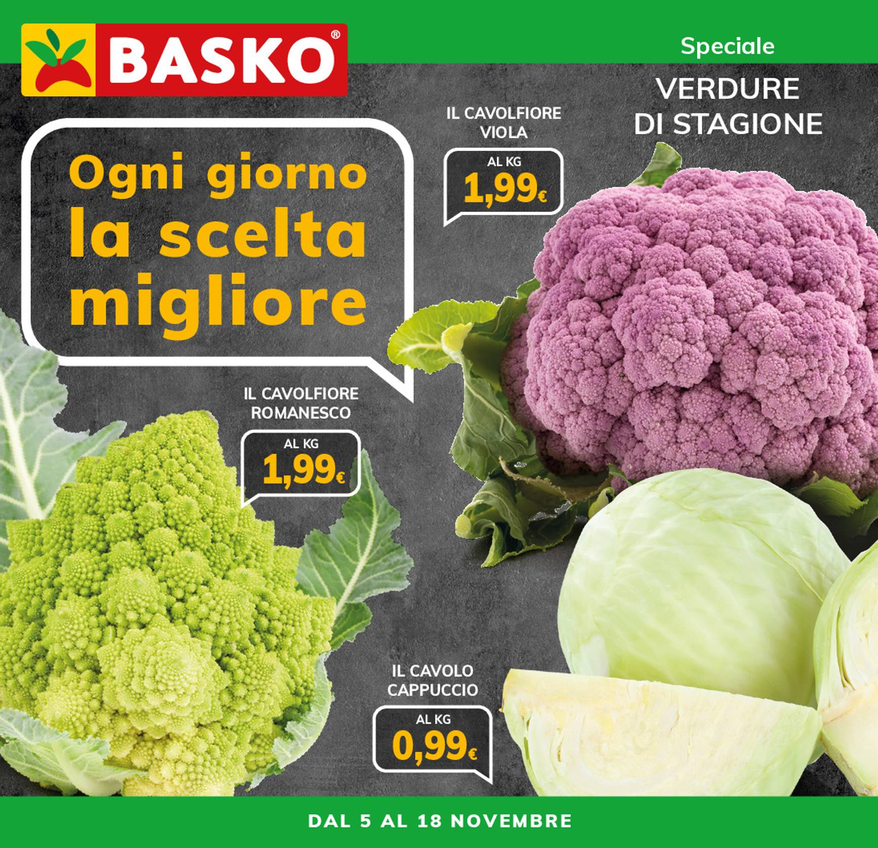 Volantino Basko valido dal 05.11. al 18.11.