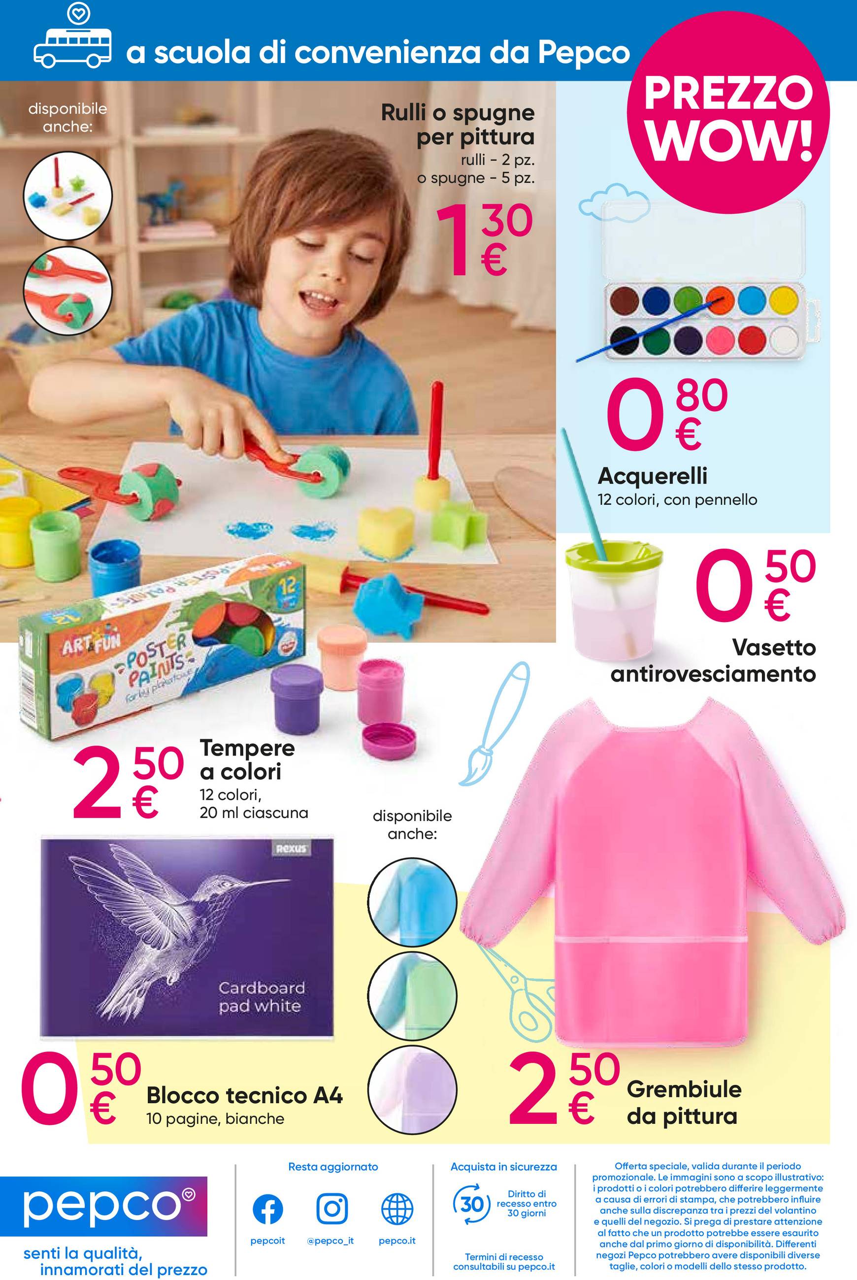 Nuovo volantino Pepco - Back to school 05.09. - 18.09. 13