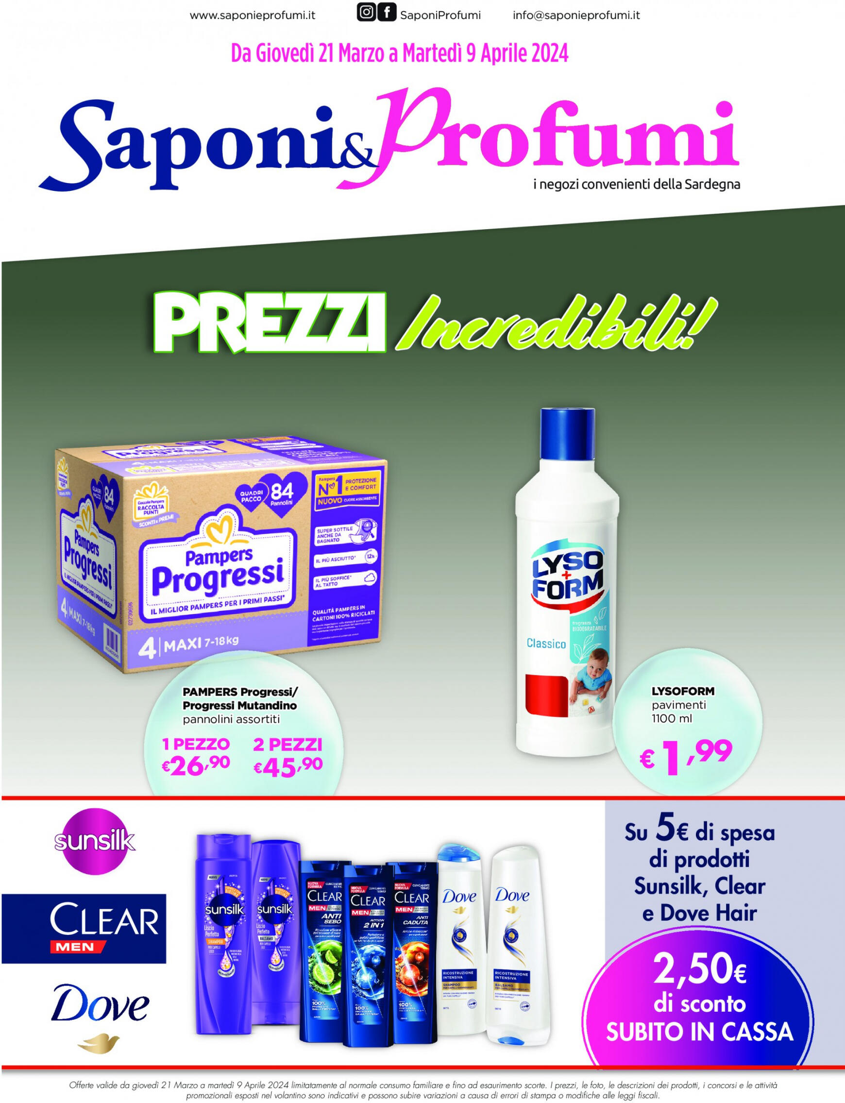 Saponi e Profumi valido da 21.03.2024