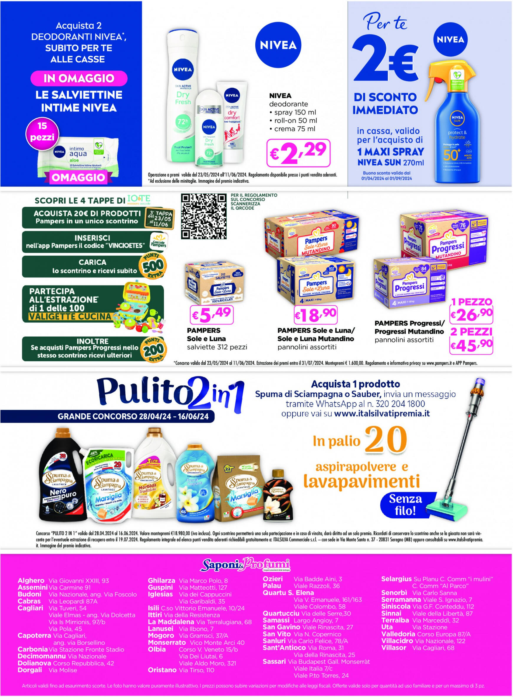 Nuovo volantino Saponi e Profumi 23.05. - 11.06. 16