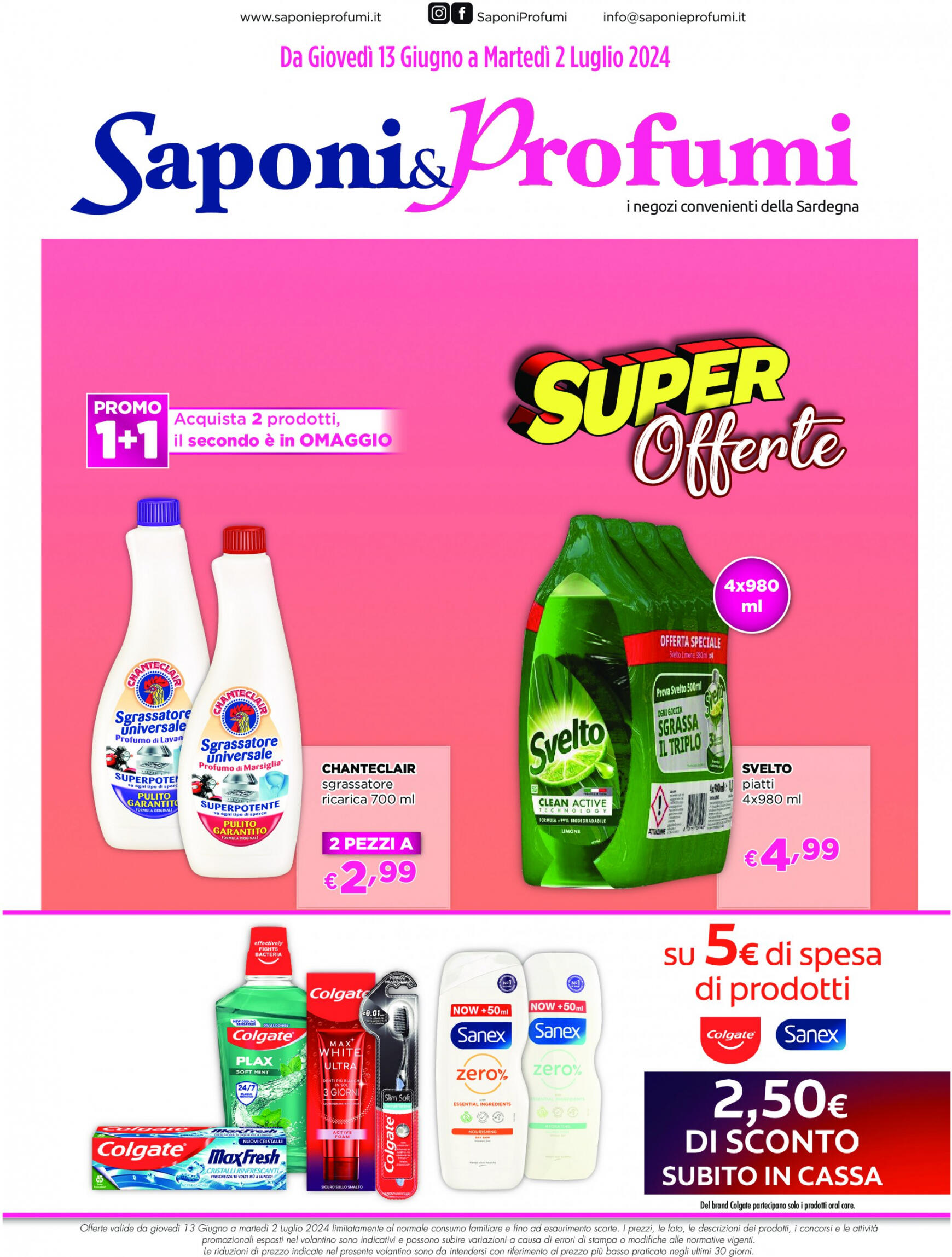 Nuovo volantino Saponi e Profumi 13.06. - 02.07.