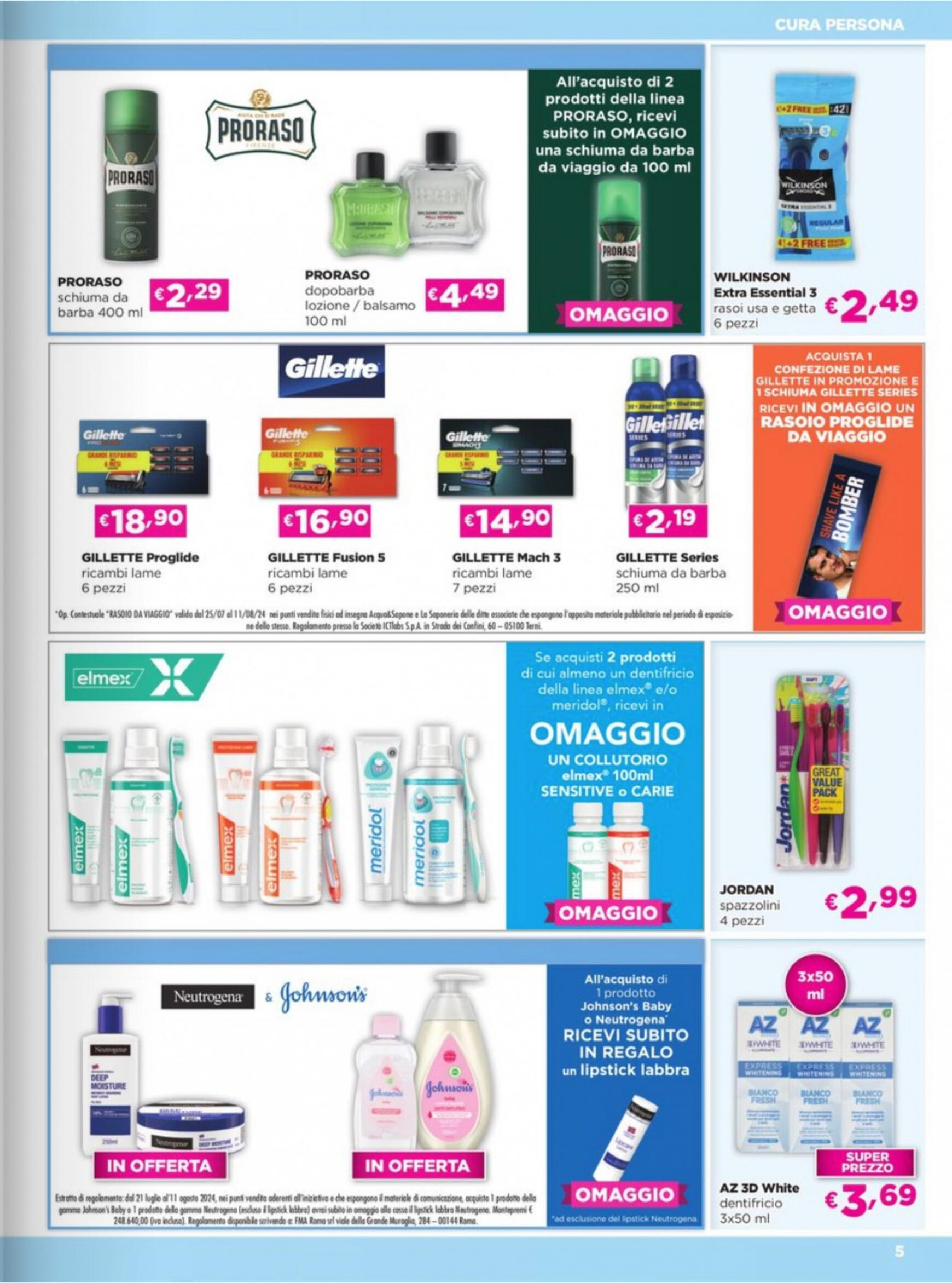 Nuovo volantino Saponi e Profumi 25.07. - 11.08. 5