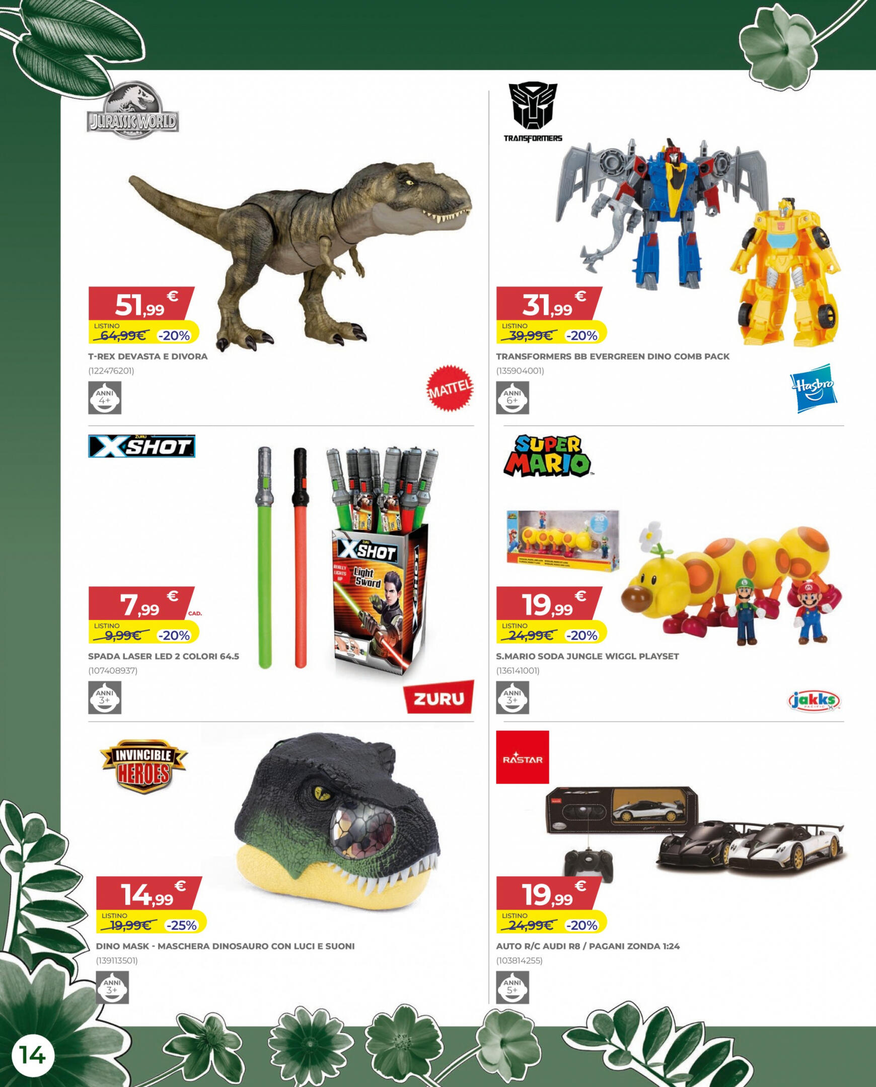 Nuovo volantino Toys Center 04.04. - 08.05. 14