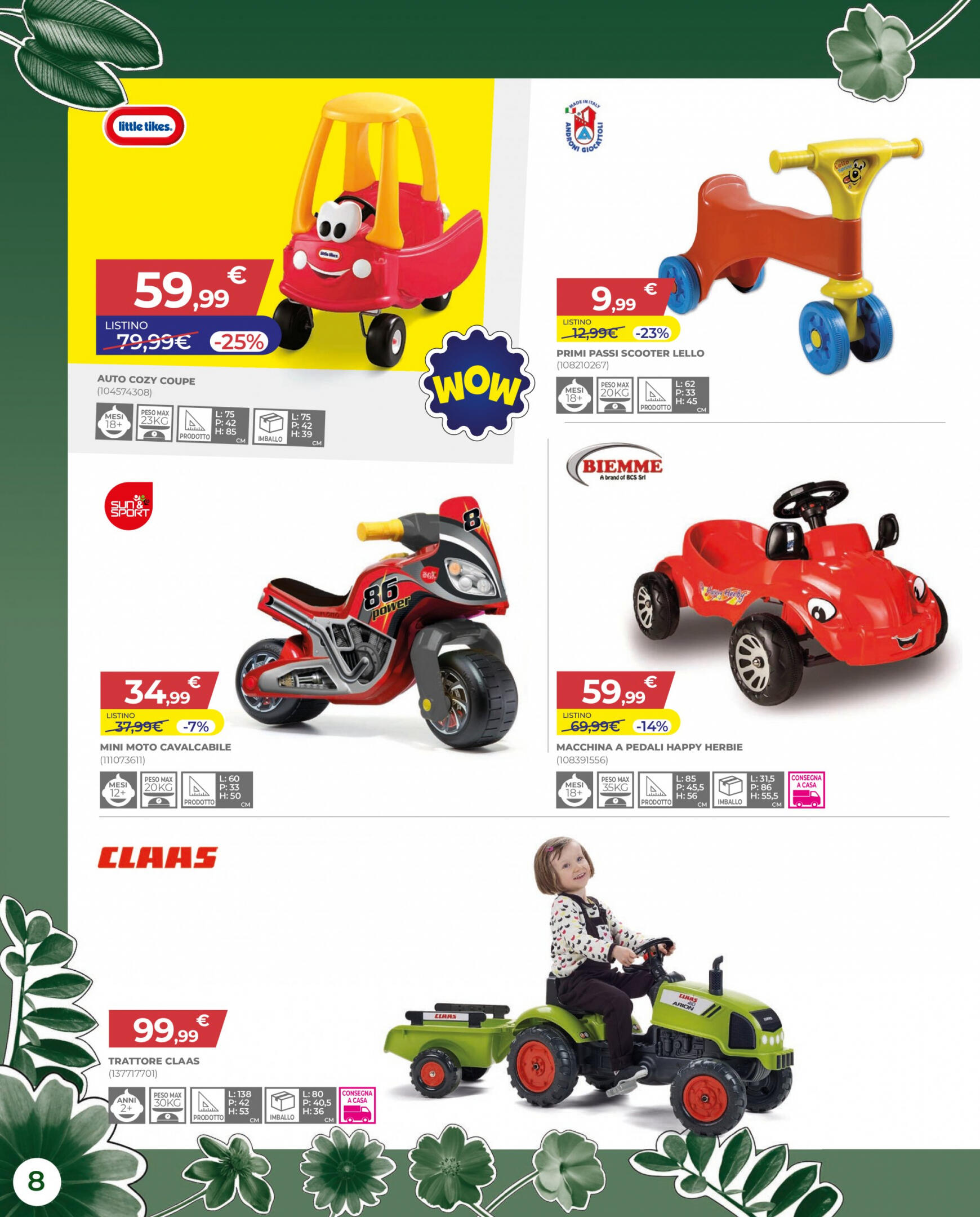 Nuovo volantino Toys Center 04.04. - 08.05. 8