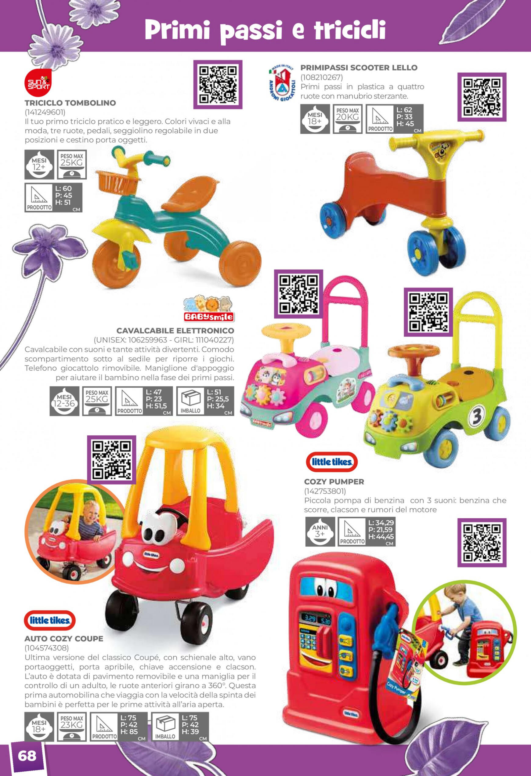 Nuovo volantino Toys Center 01.05. - 31.12. 70