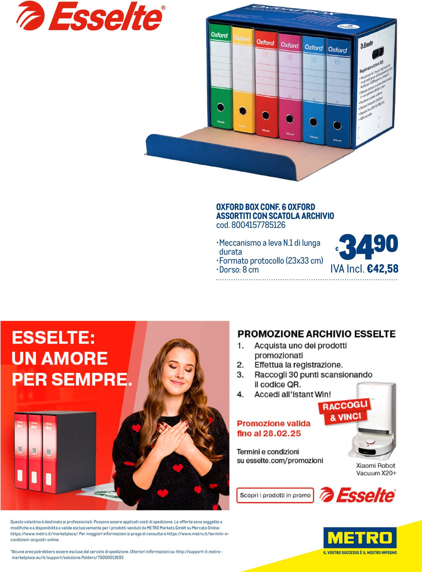 Volantino Metro - Offerte Mercato Online in collaborazione con Acco Brands valido dal 14.11. al 27.11. 10