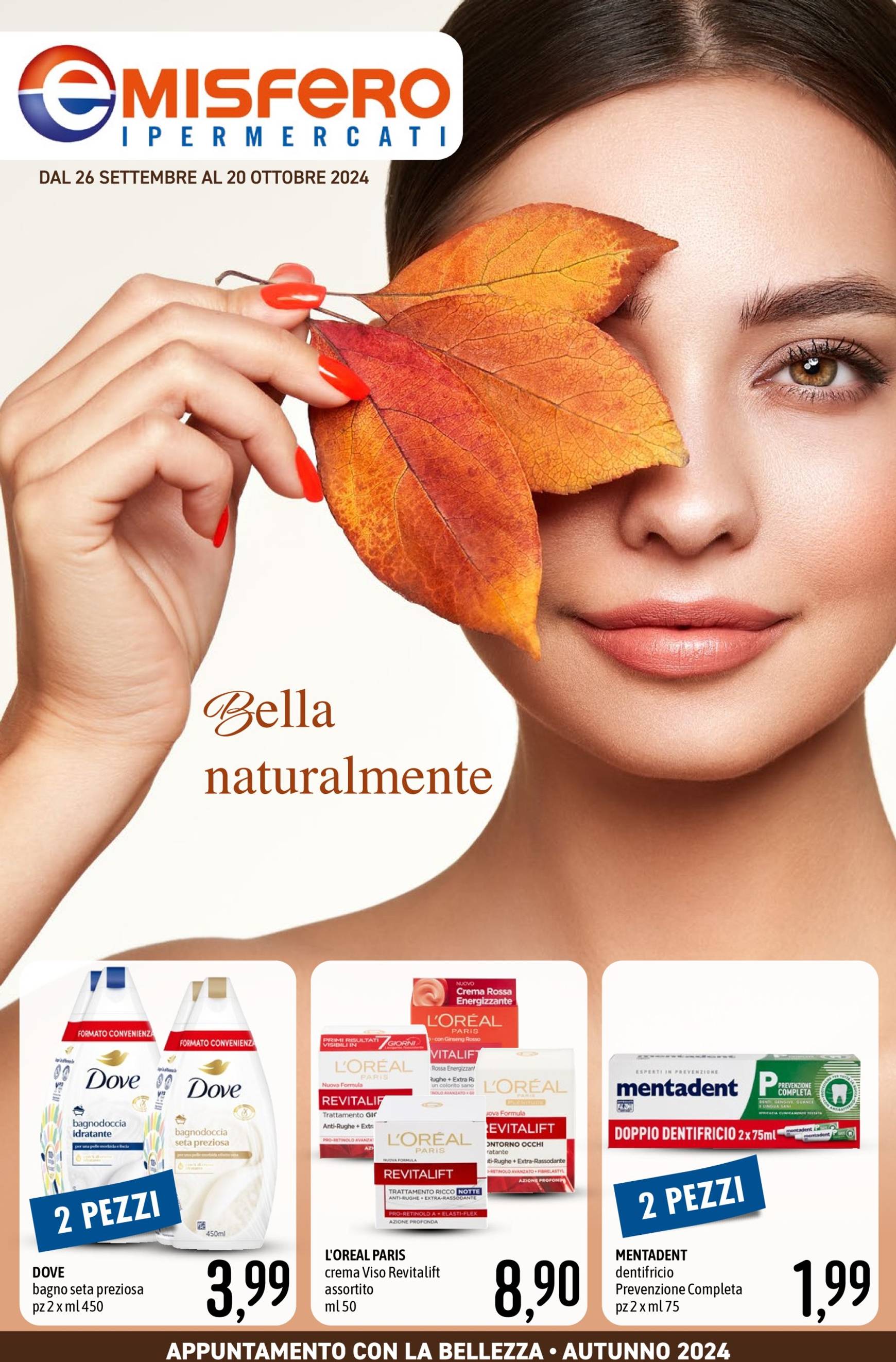 Nuovo volantino Emisfero - Catalogo Bellezza 26.09. - 20.10.