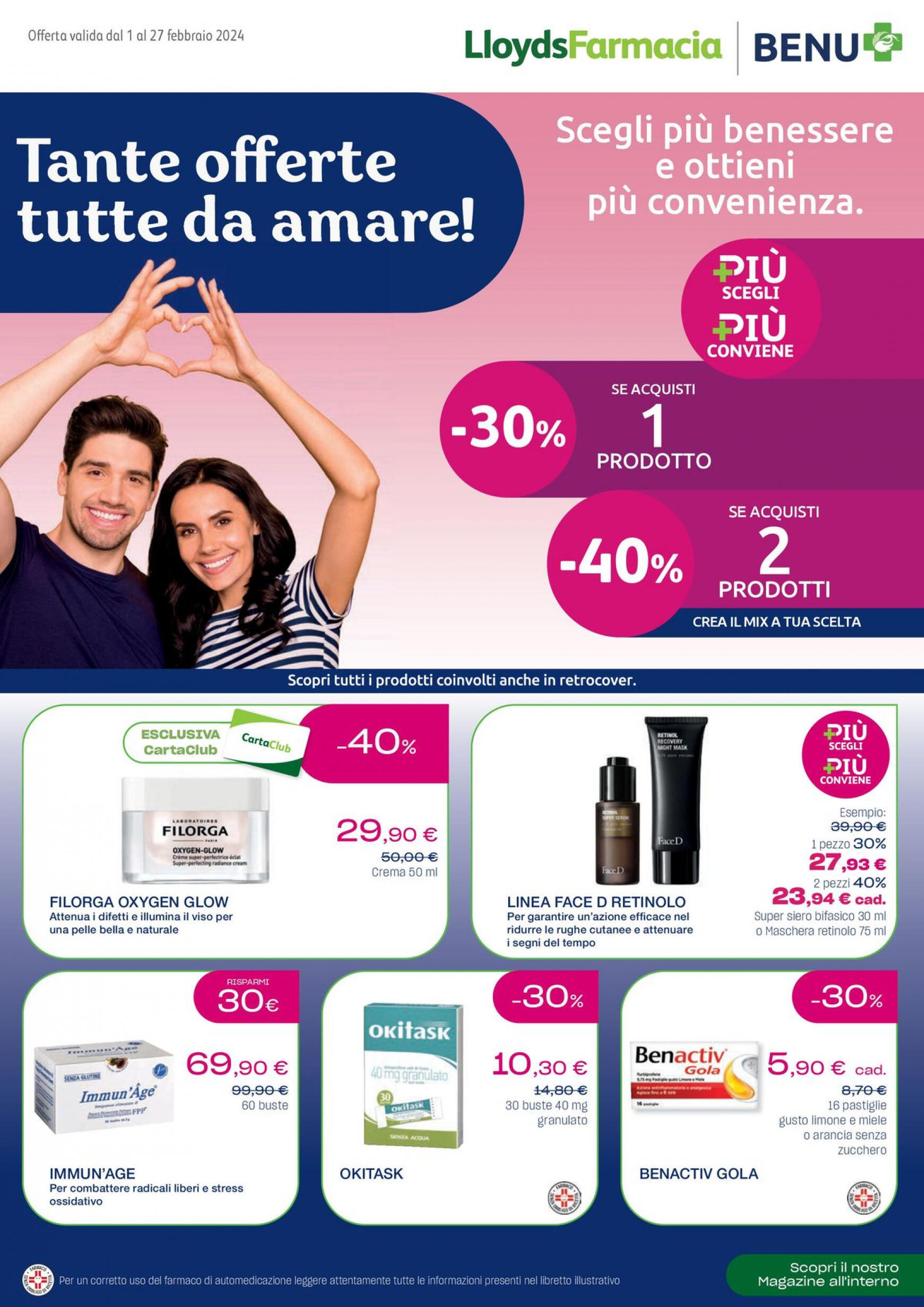 Lloyds Farmacia - Tante offerte tutte da amare ! valido da 01.02.2024