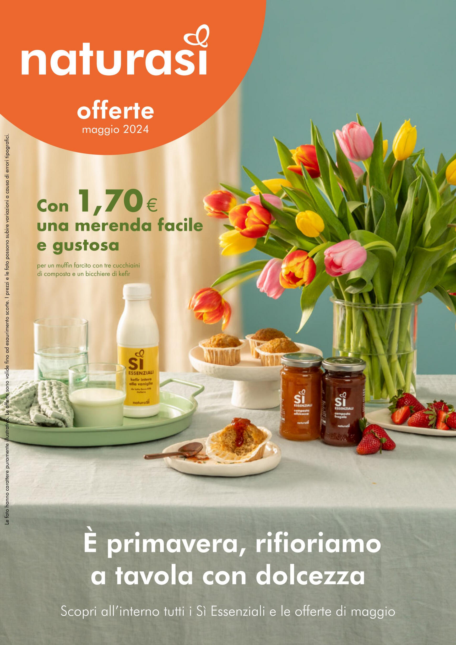 Nuovo volantino NaturaSì 08.05. - 04.06.