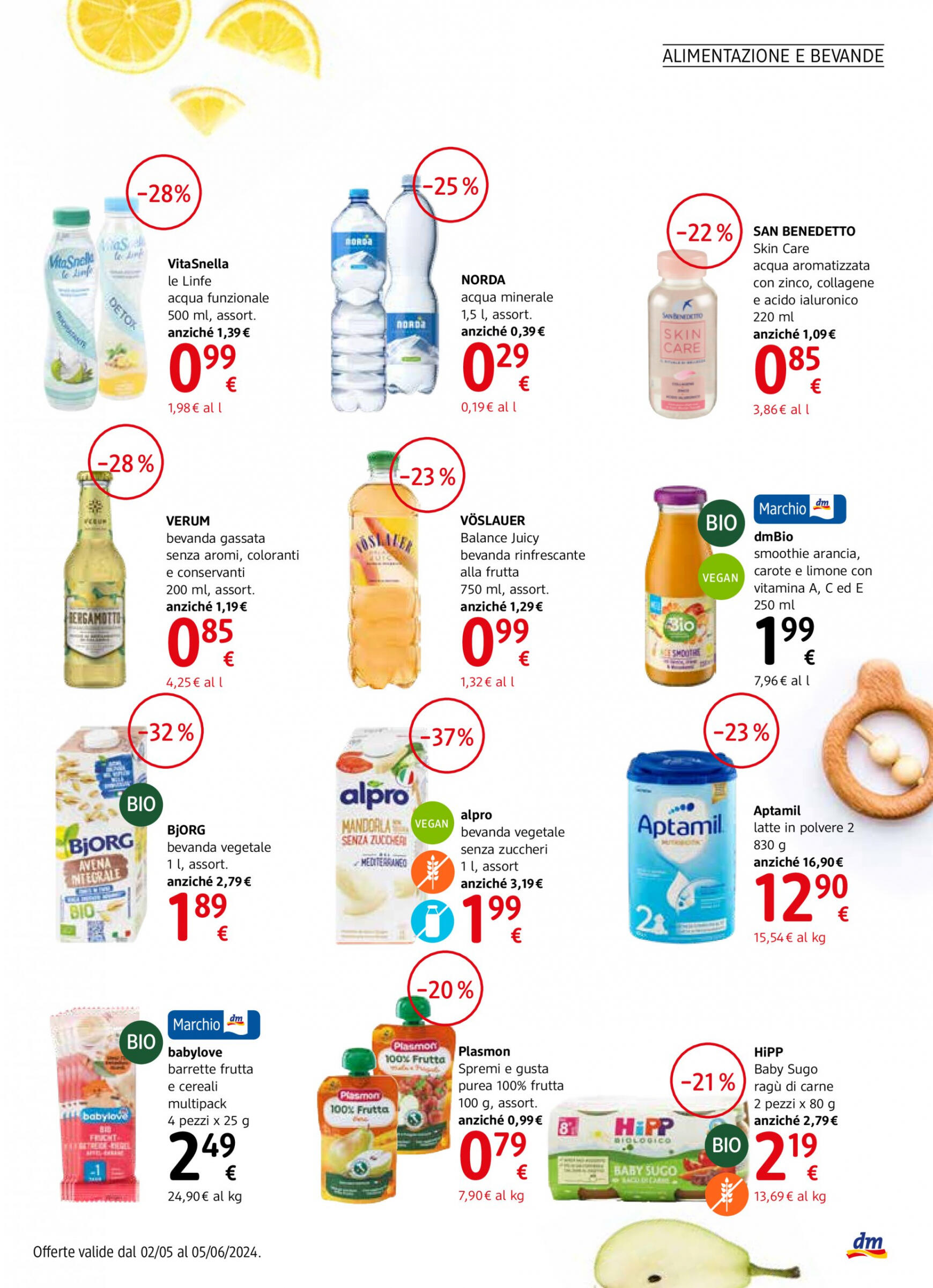 Nuovo volantino dm drogerie markt - Journal 02.05. - 05.06. 11