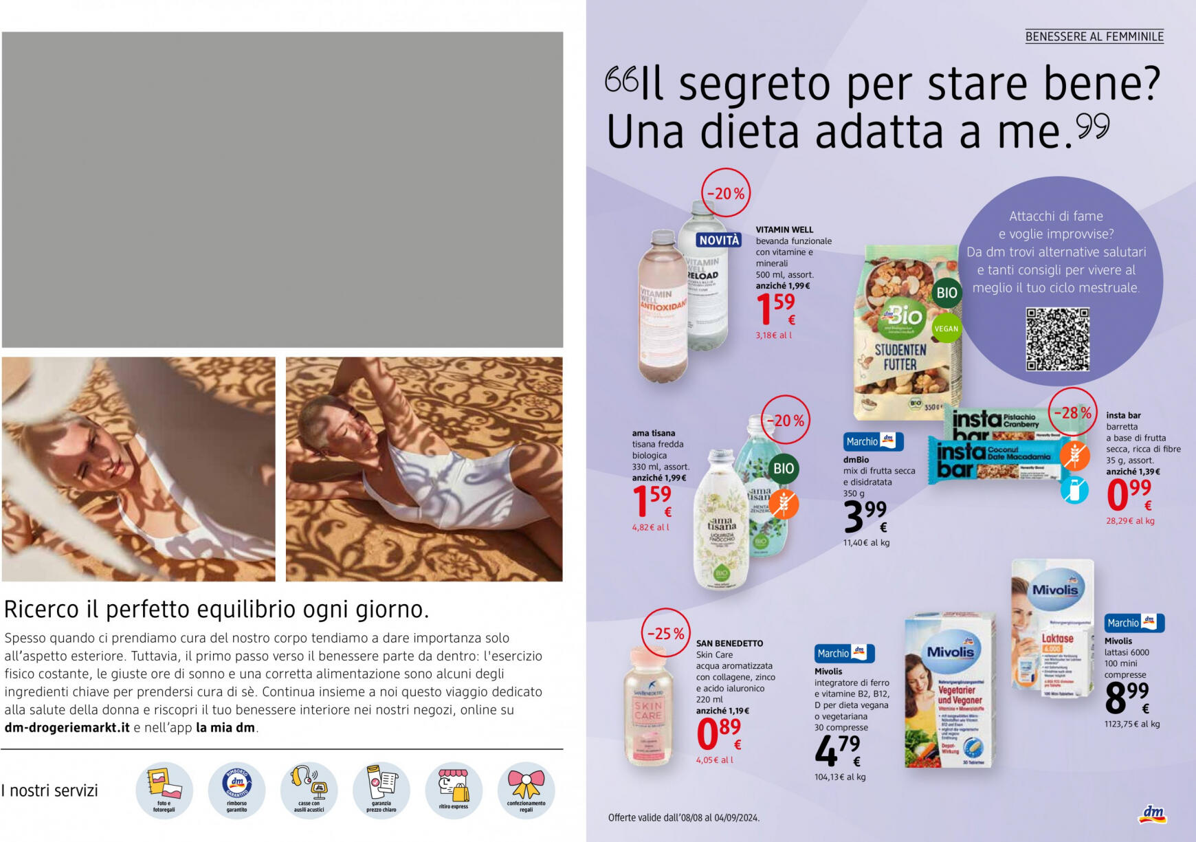 Nuovo volantino dm drogerie markt 08.08. - 04.09. 2