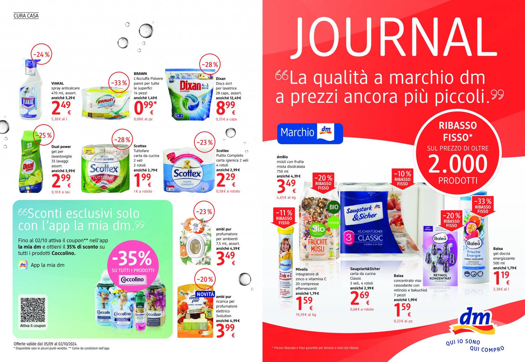 Nuovo volantino dm drogerie markt - Journal 05.09. - 02.10. 7