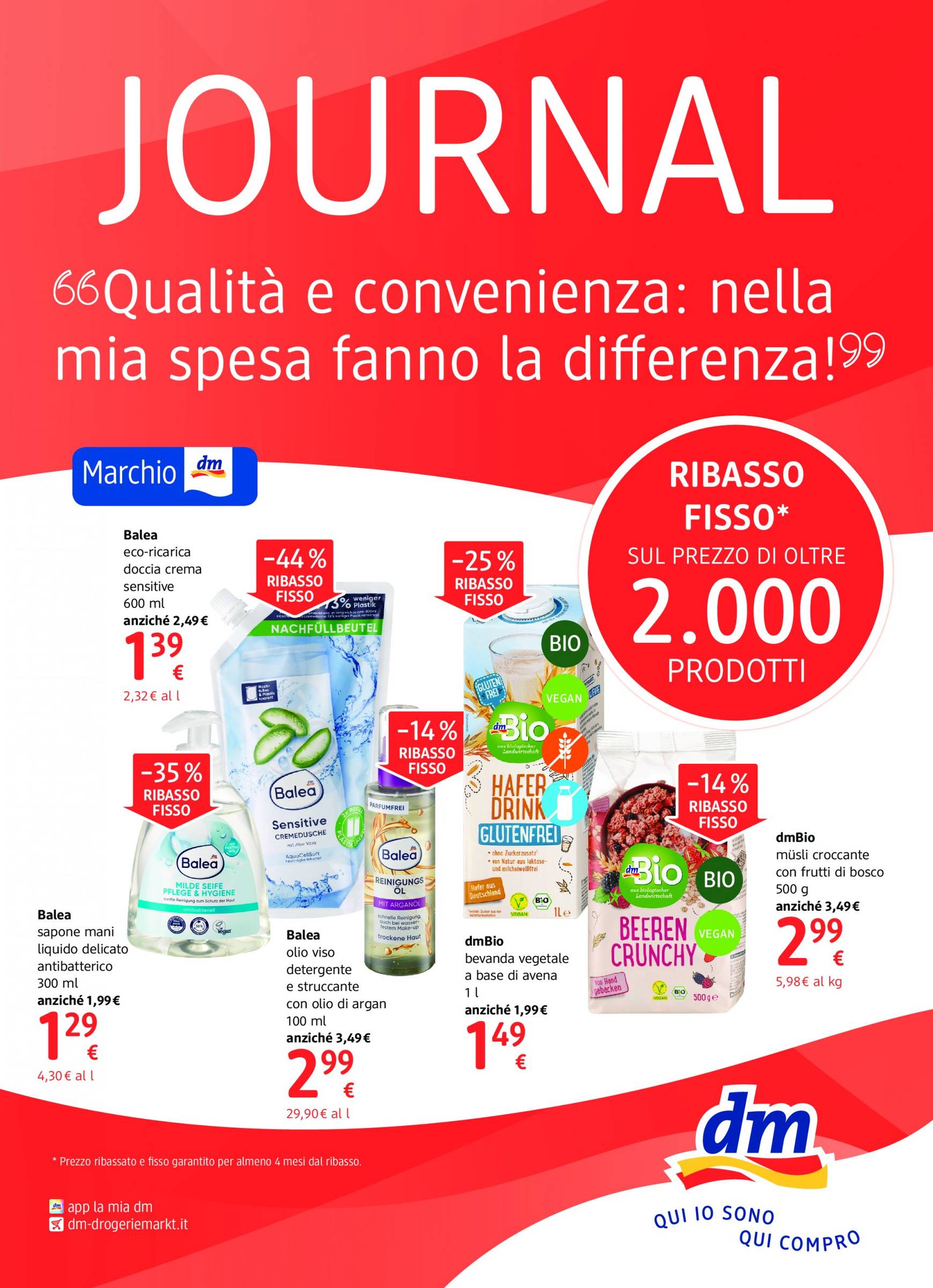 Nuovo volantino dm drogerie markt - Journal 16.09. - 30.09.